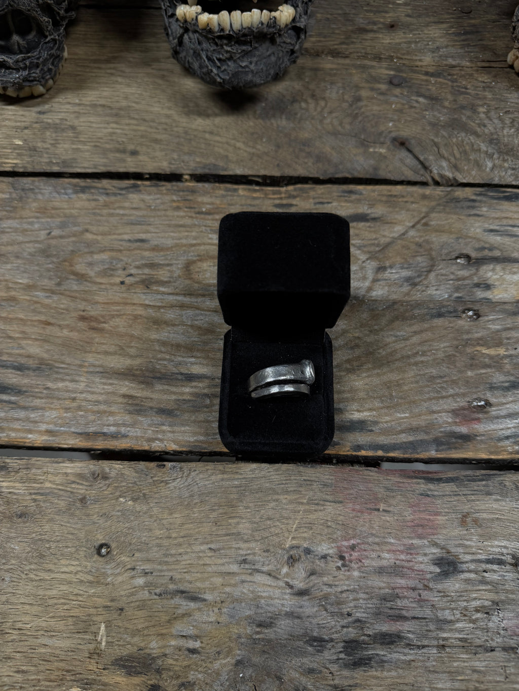 1800s Coffin Nail Rings