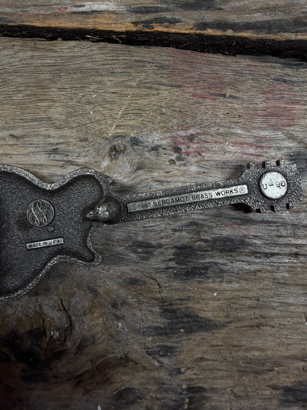 1981 Guitar Belt Buckle