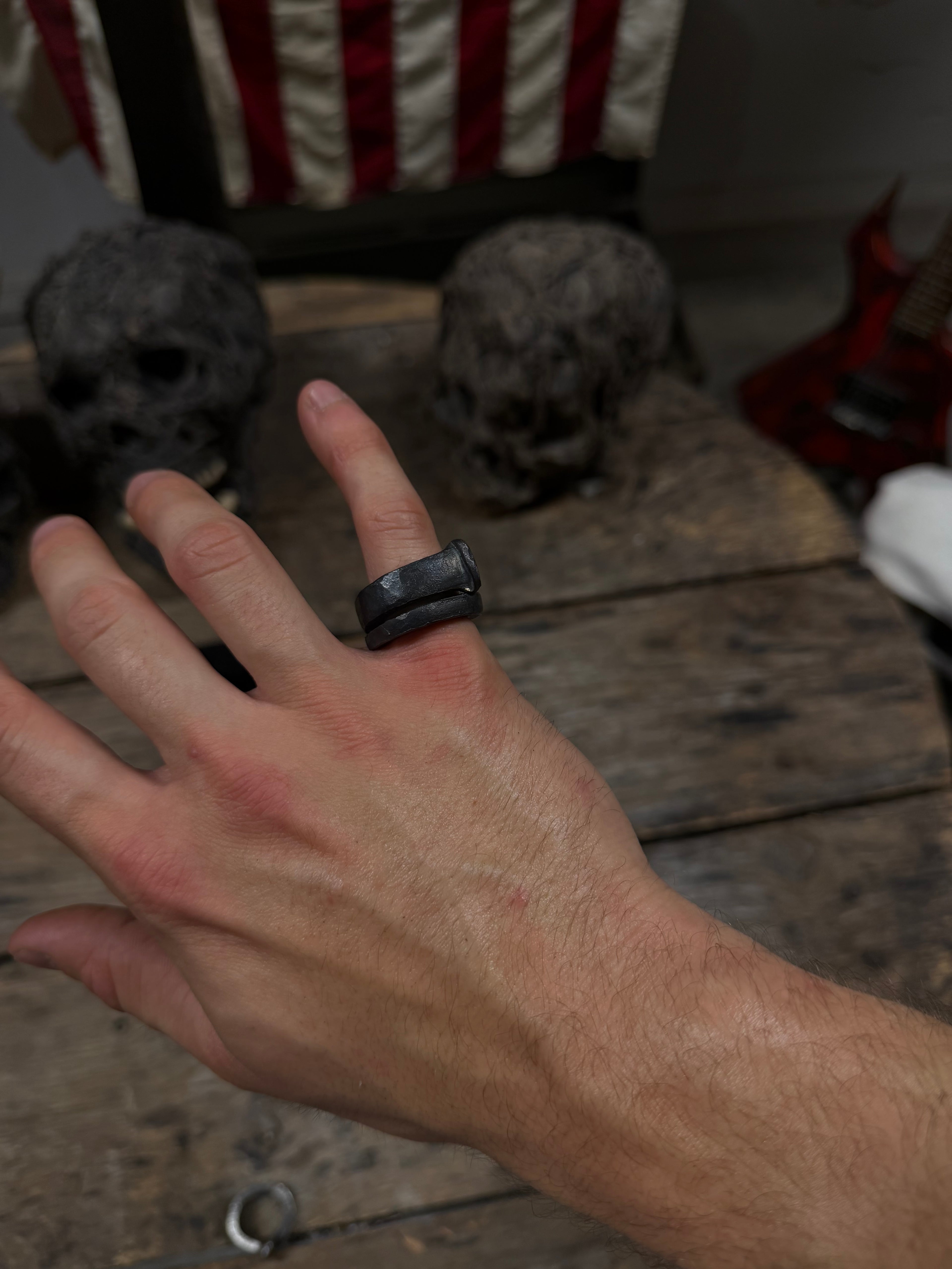 1800s Coffin Nail Rings