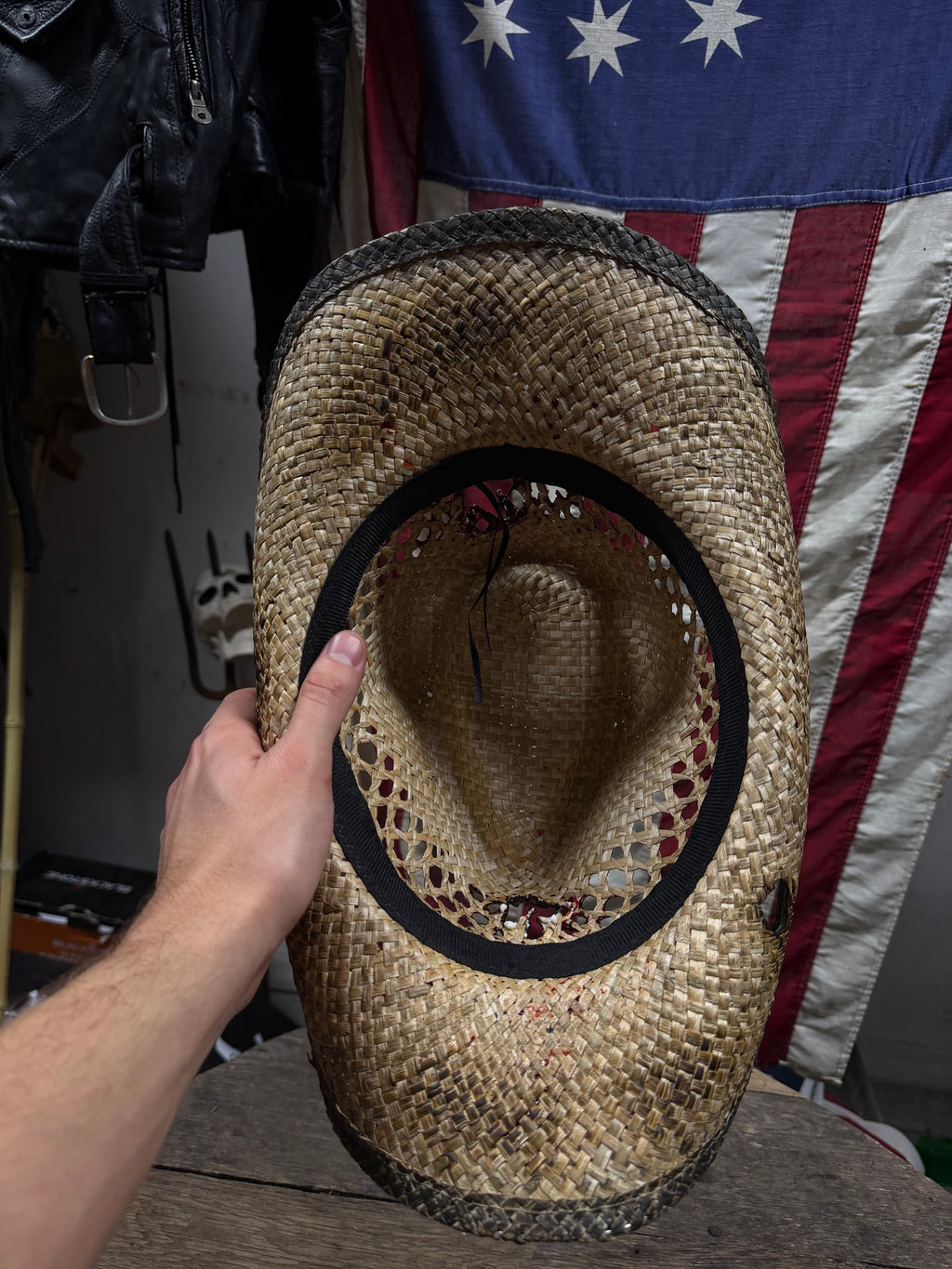 Gunshot Wound Cowboy Hat