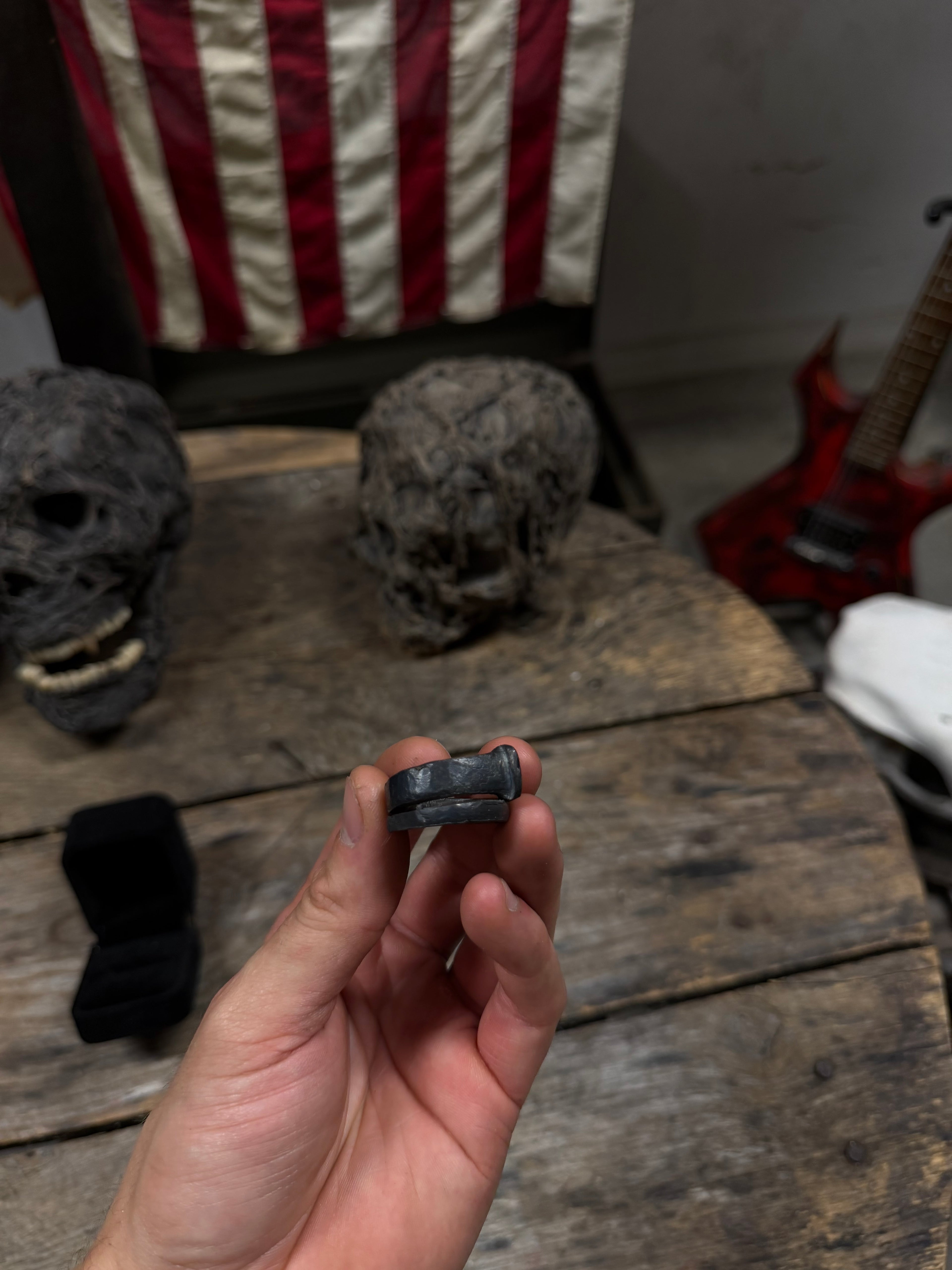 1800s Coffin Nail Rings
