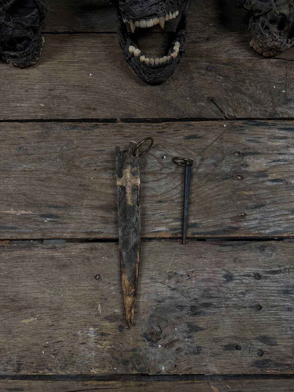 Coffin nail Keychain/Pendant