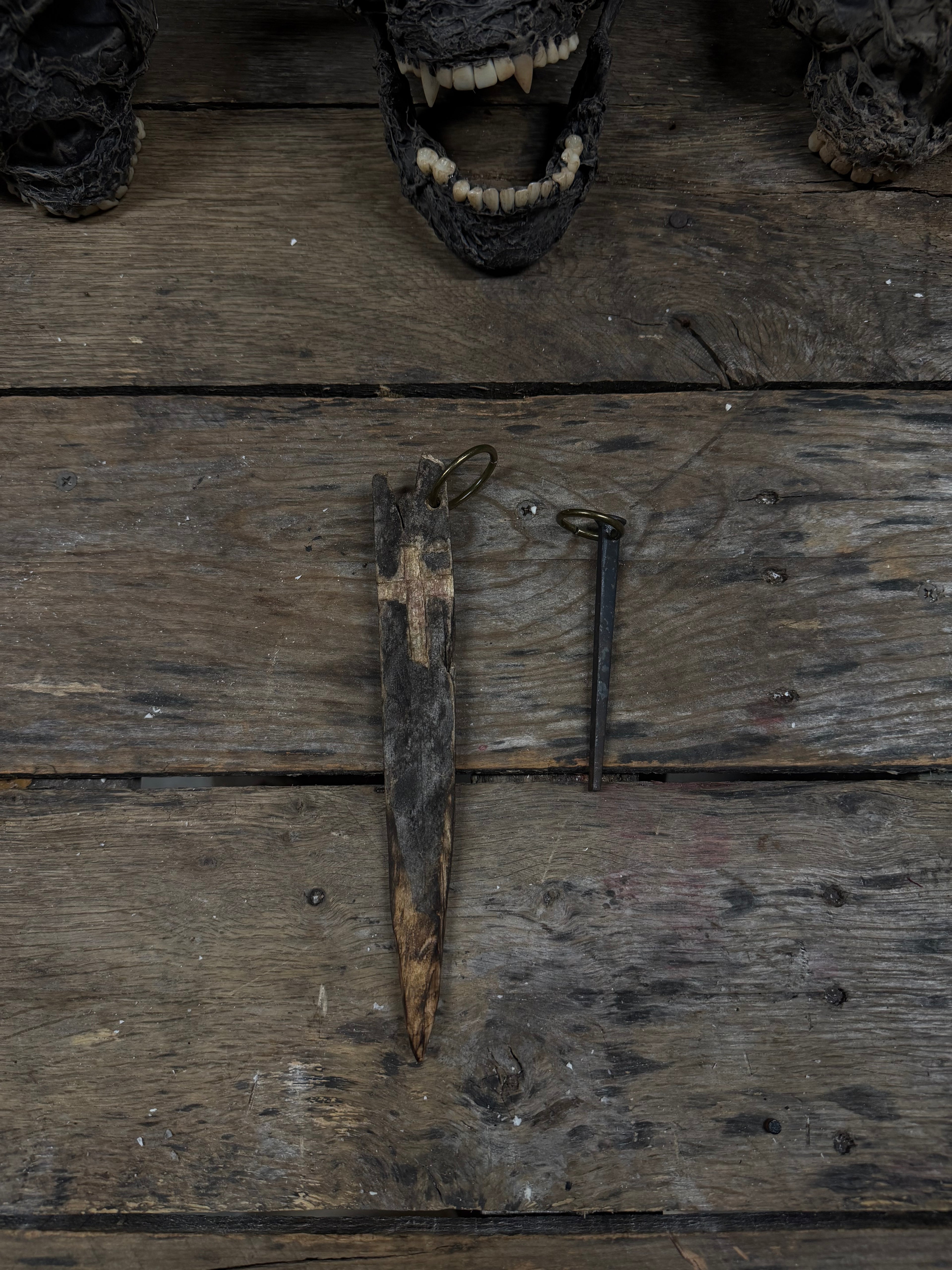 Coffin nail Keychain/Pendant