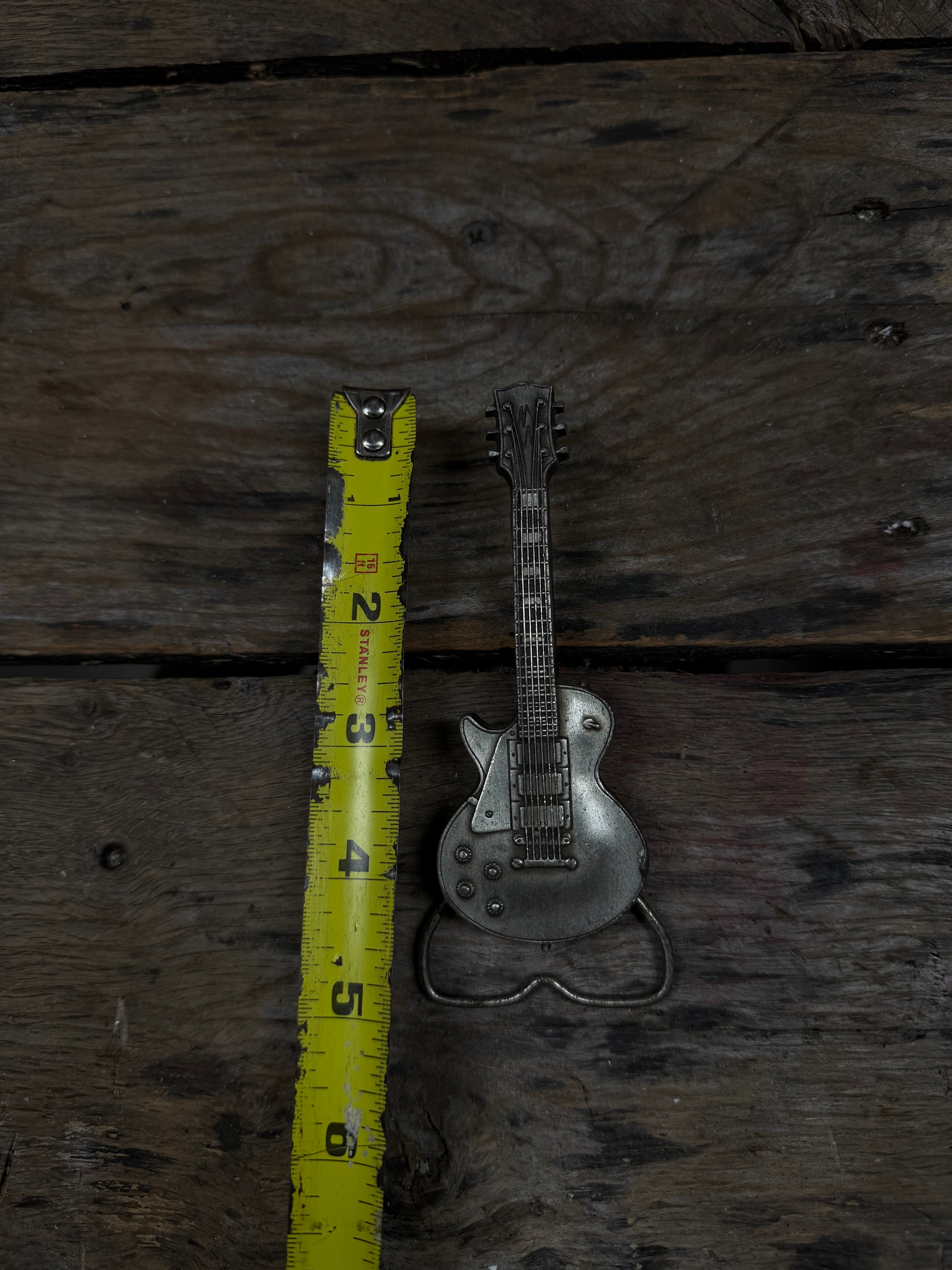 1981 Guitar Belt Buckle