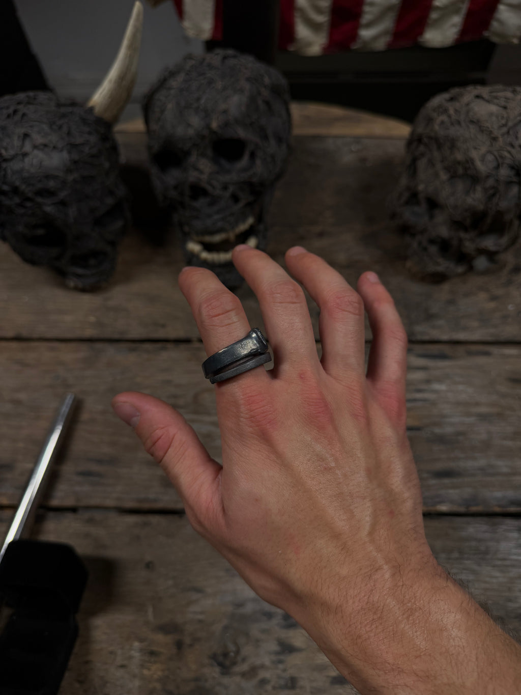 1800s Coffin Nail Rings