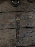 Old Wooden Stake Keychain