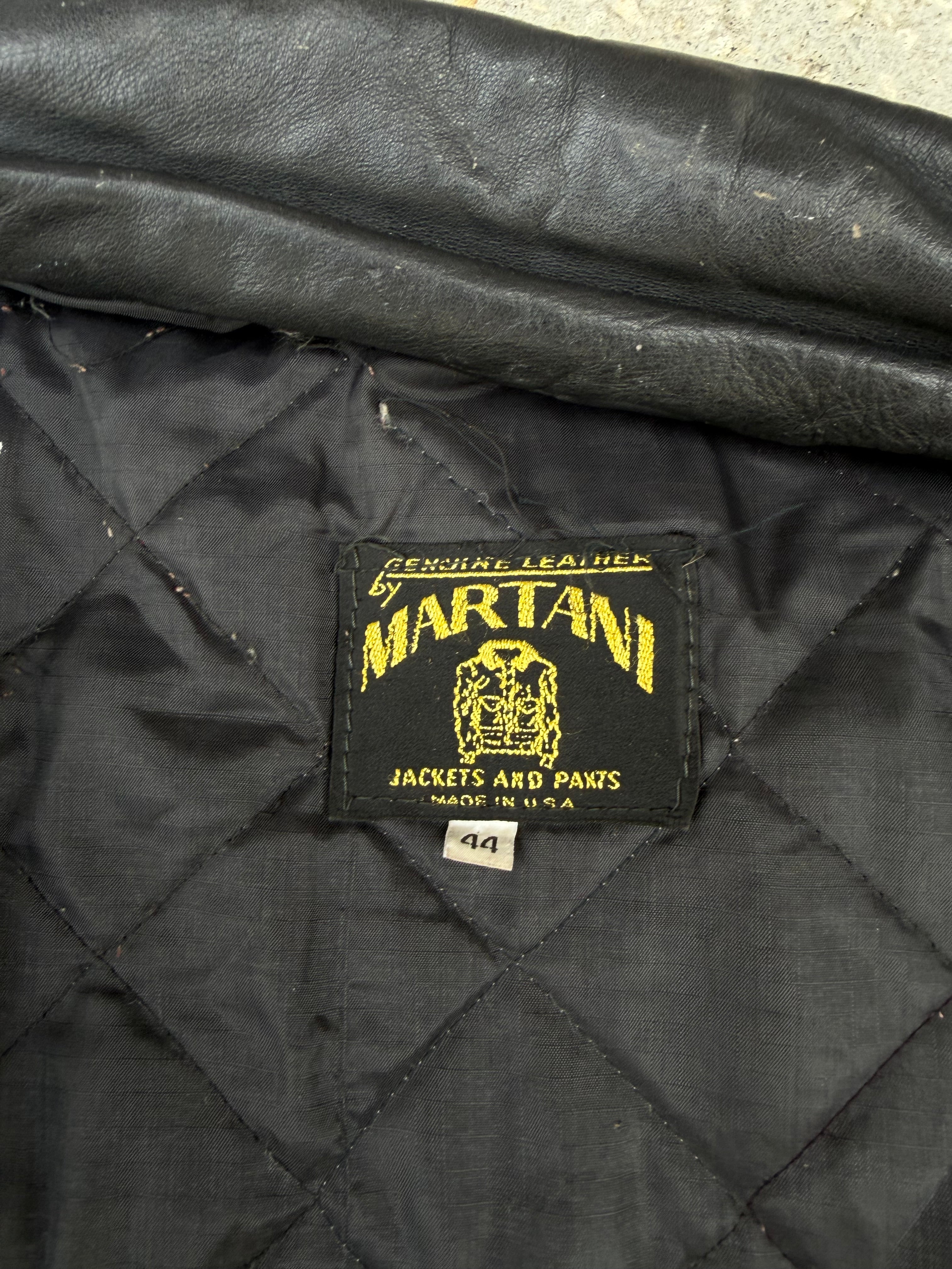 Vintage Martani Leather Jacket M
