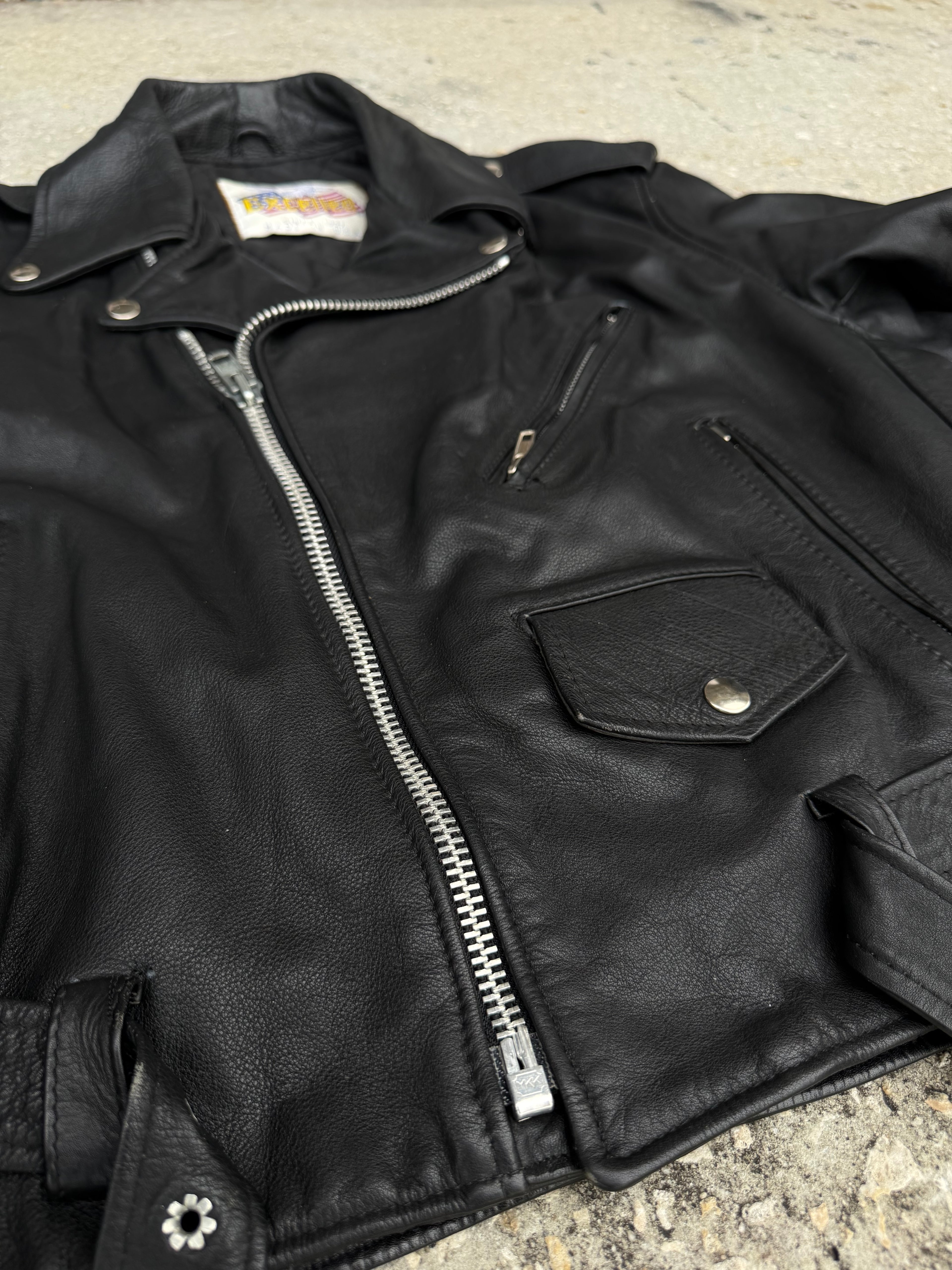 1980s Excelled Leather Jacket M