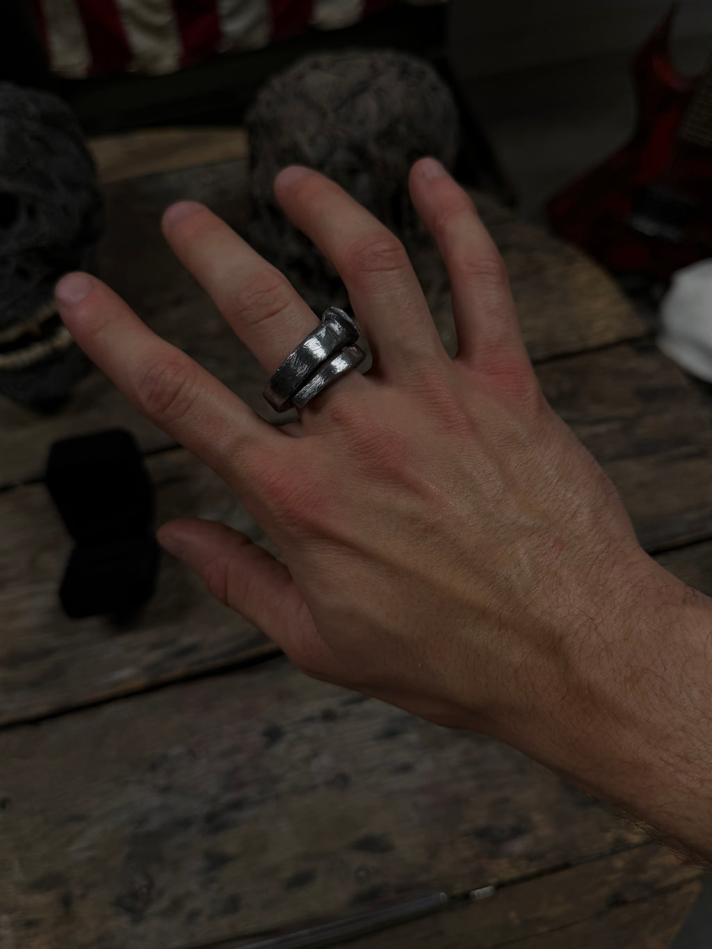 1800s Coffin Nail Rings