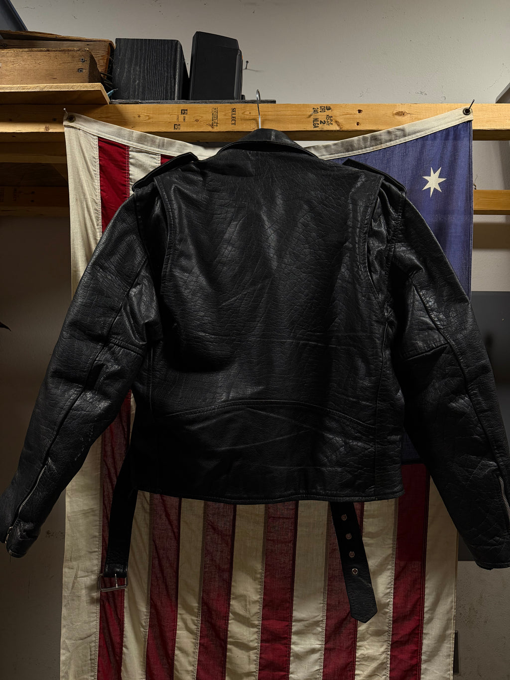 Vintage Protech Leather Jacket L-XL