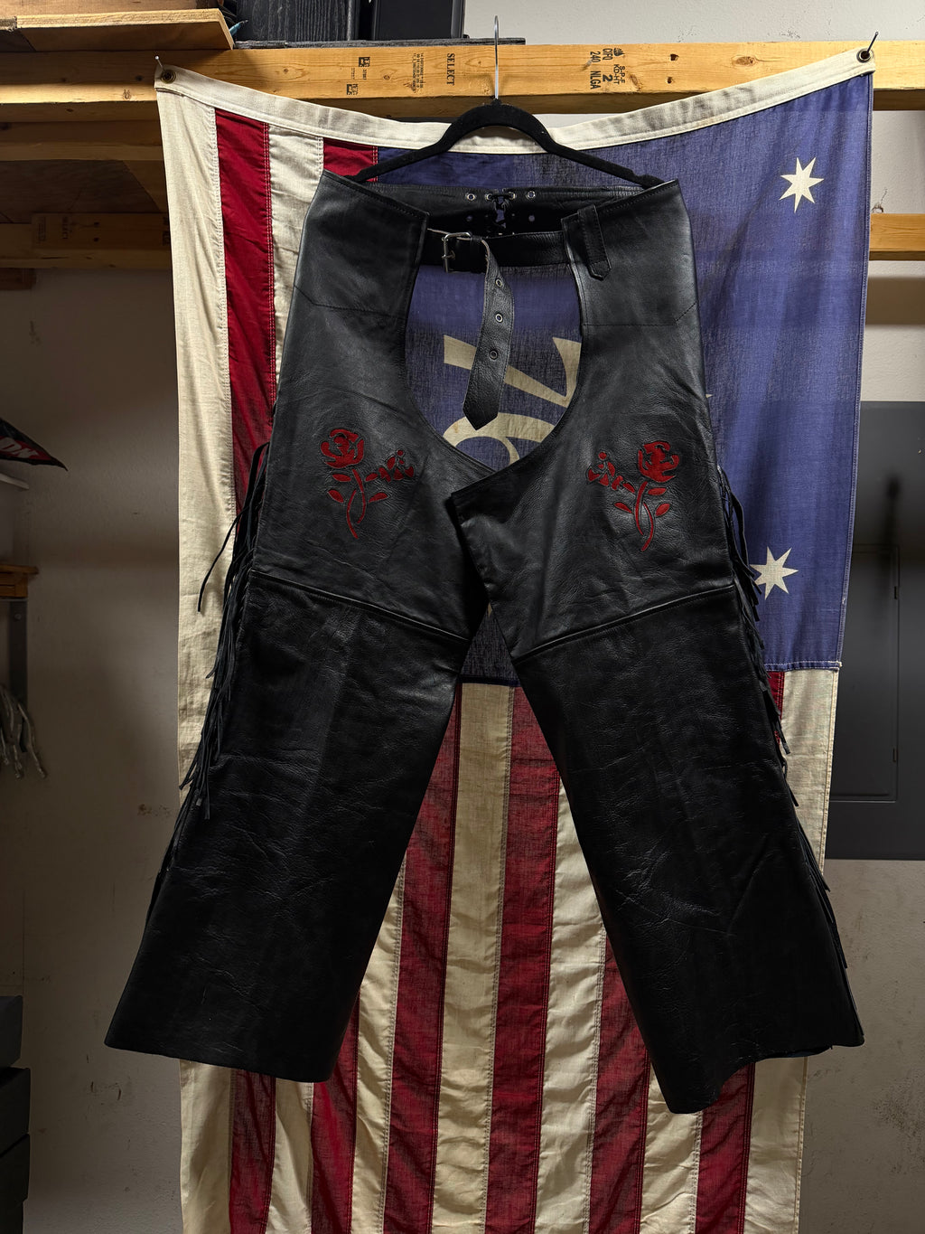A-1 Genuine Leather Chaps XL