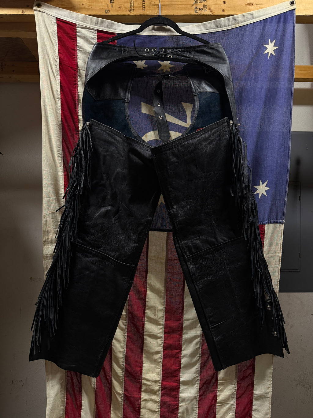 A-1 Genuine Leather Chaps XL