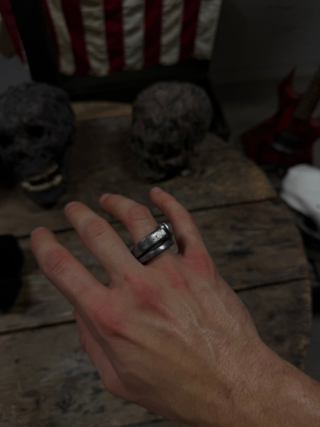 1800s Coffin Nail Rings