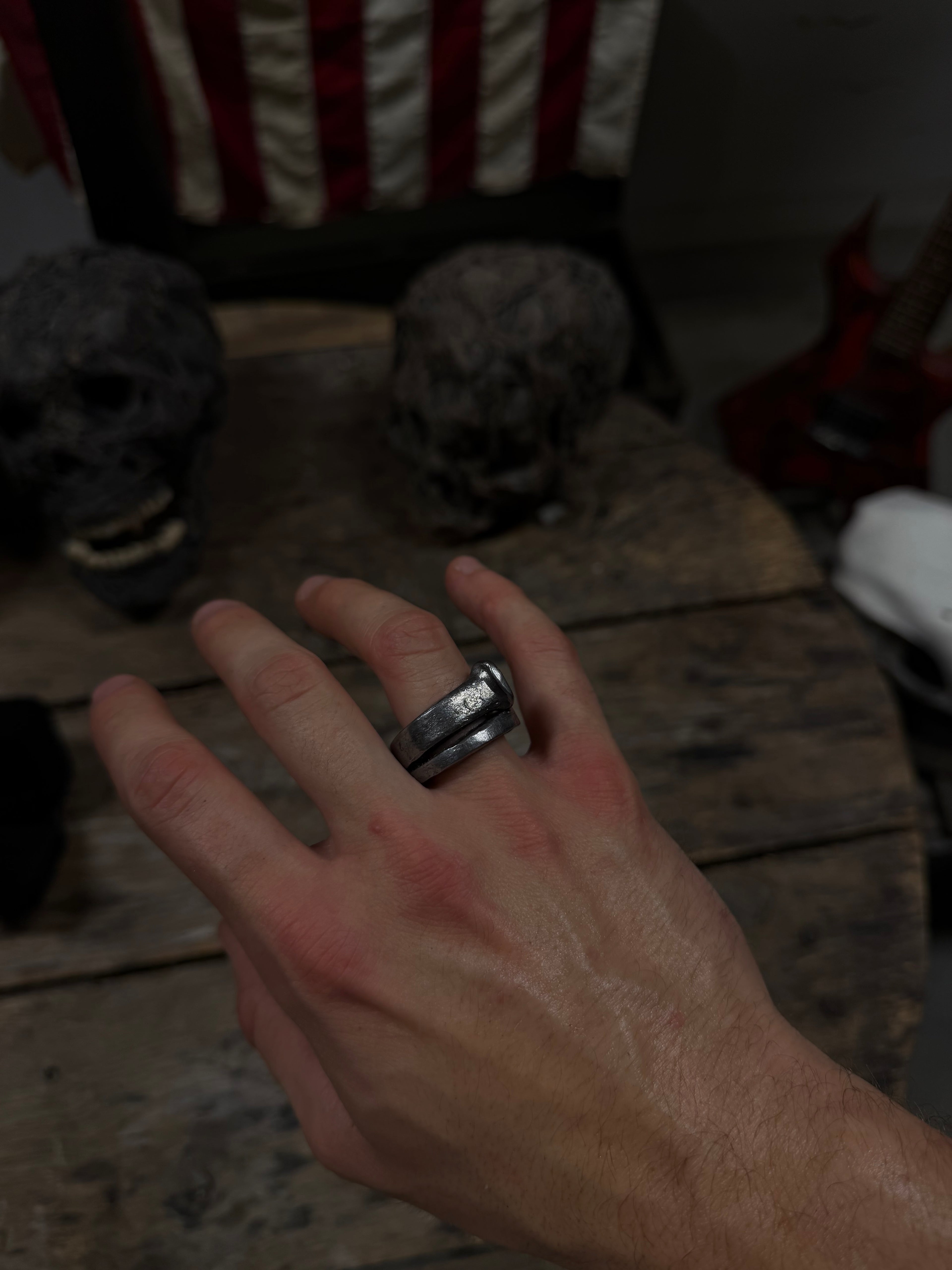 1800s Coffin Nail Rings