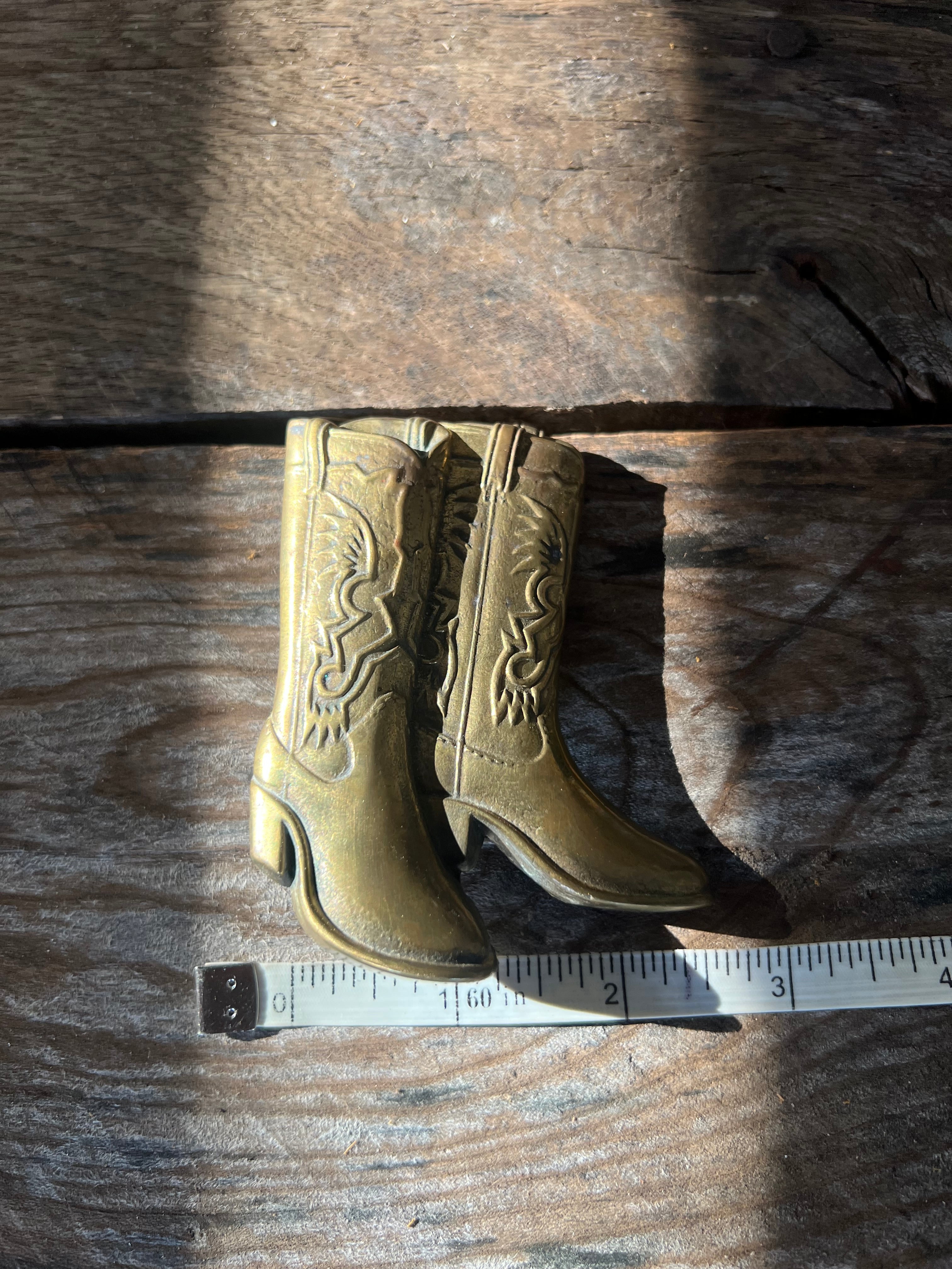 Vintage 1979 Cowboy Boots Belt Buckle