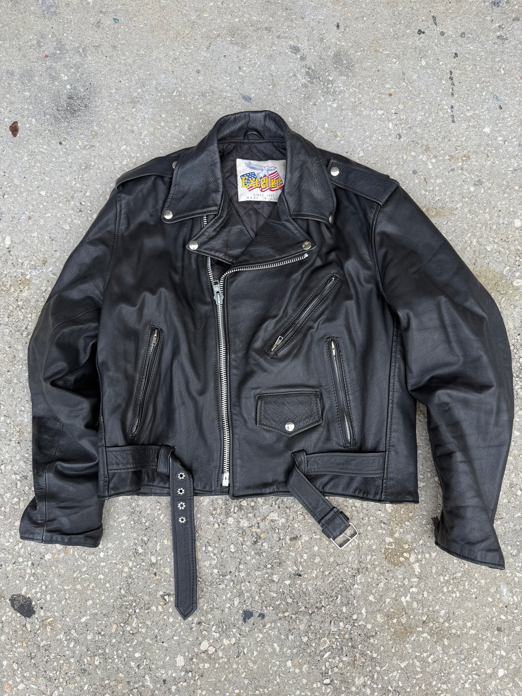 1980s Excelled Leather Jacket M
