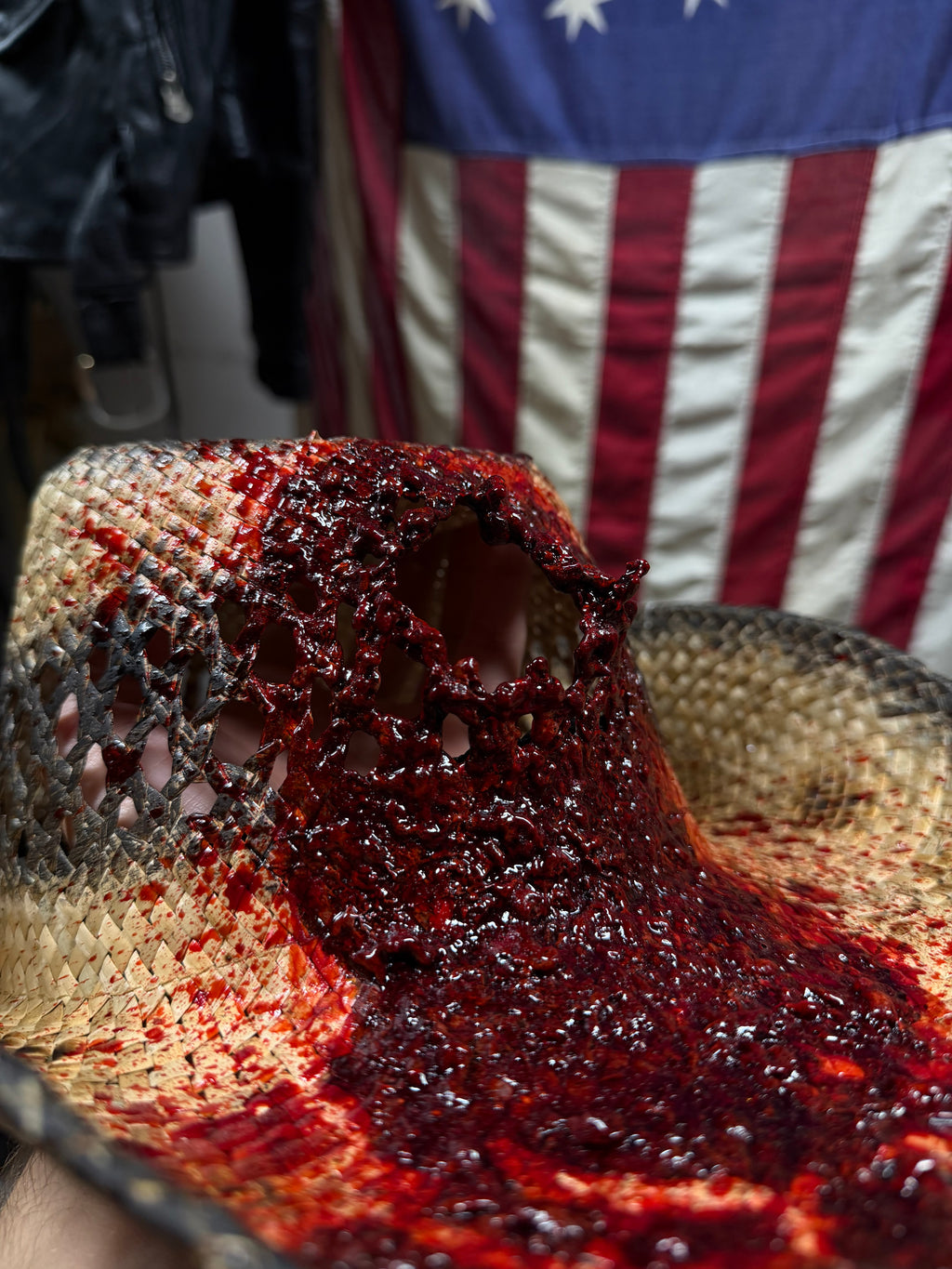 Gunshot Wound Cowboy Hat