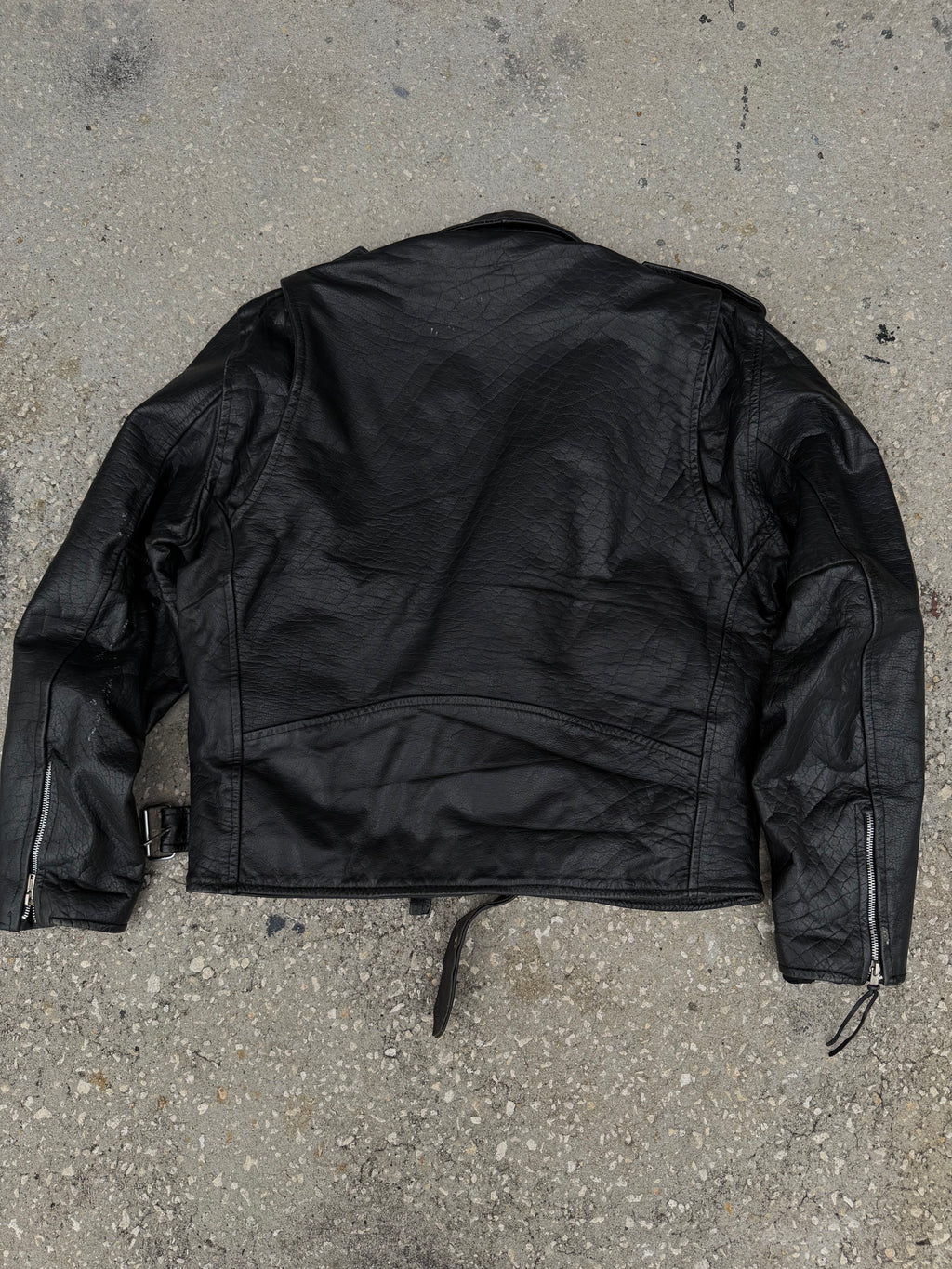 Vintage Protech Leather Jacket L-XL