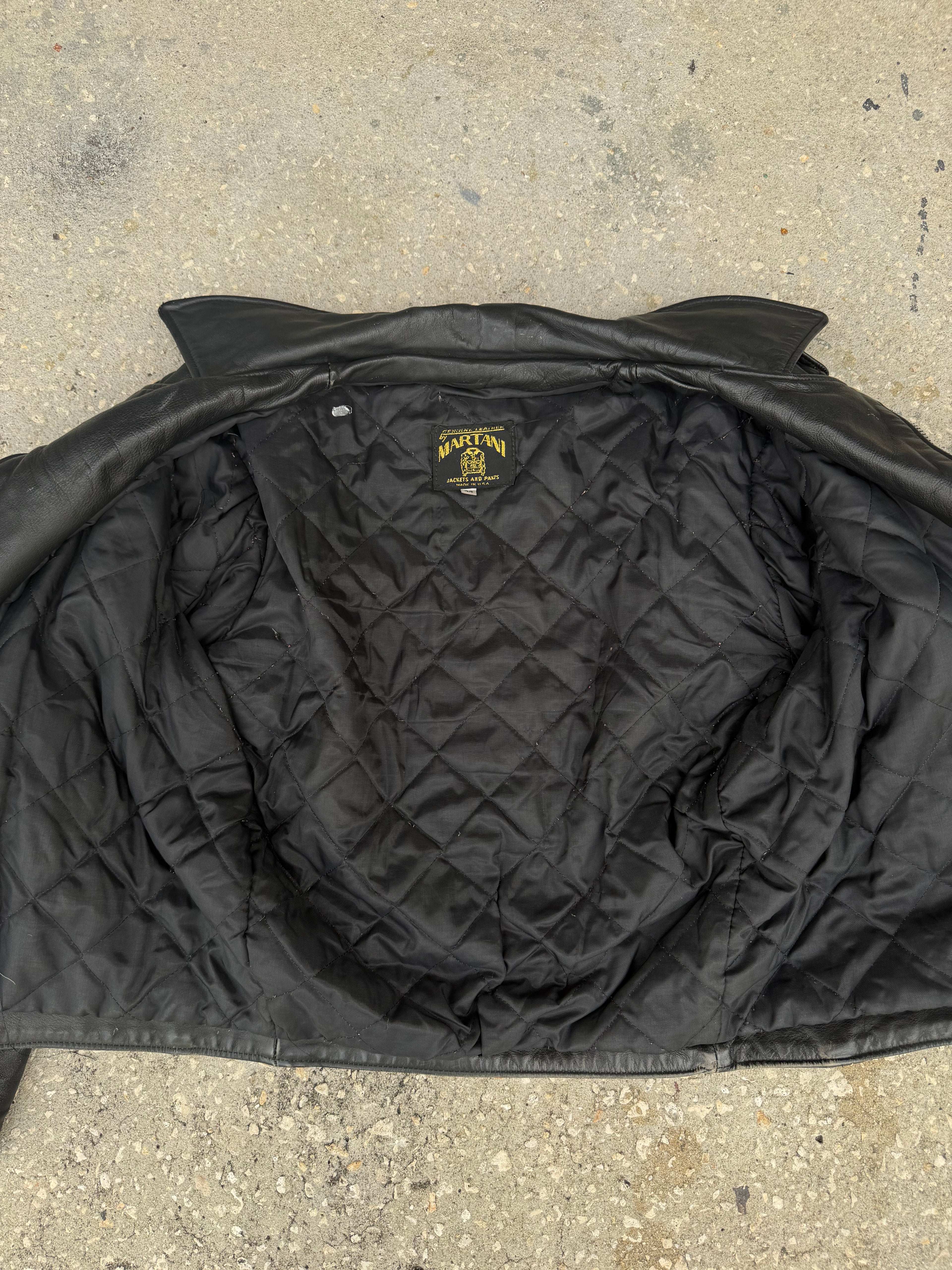 Vintage Martani Leather Jacket M