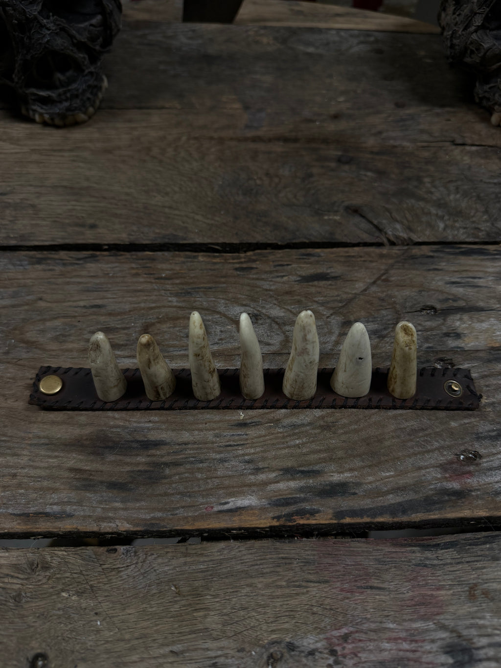 Deer Antler Studded Bracelet
