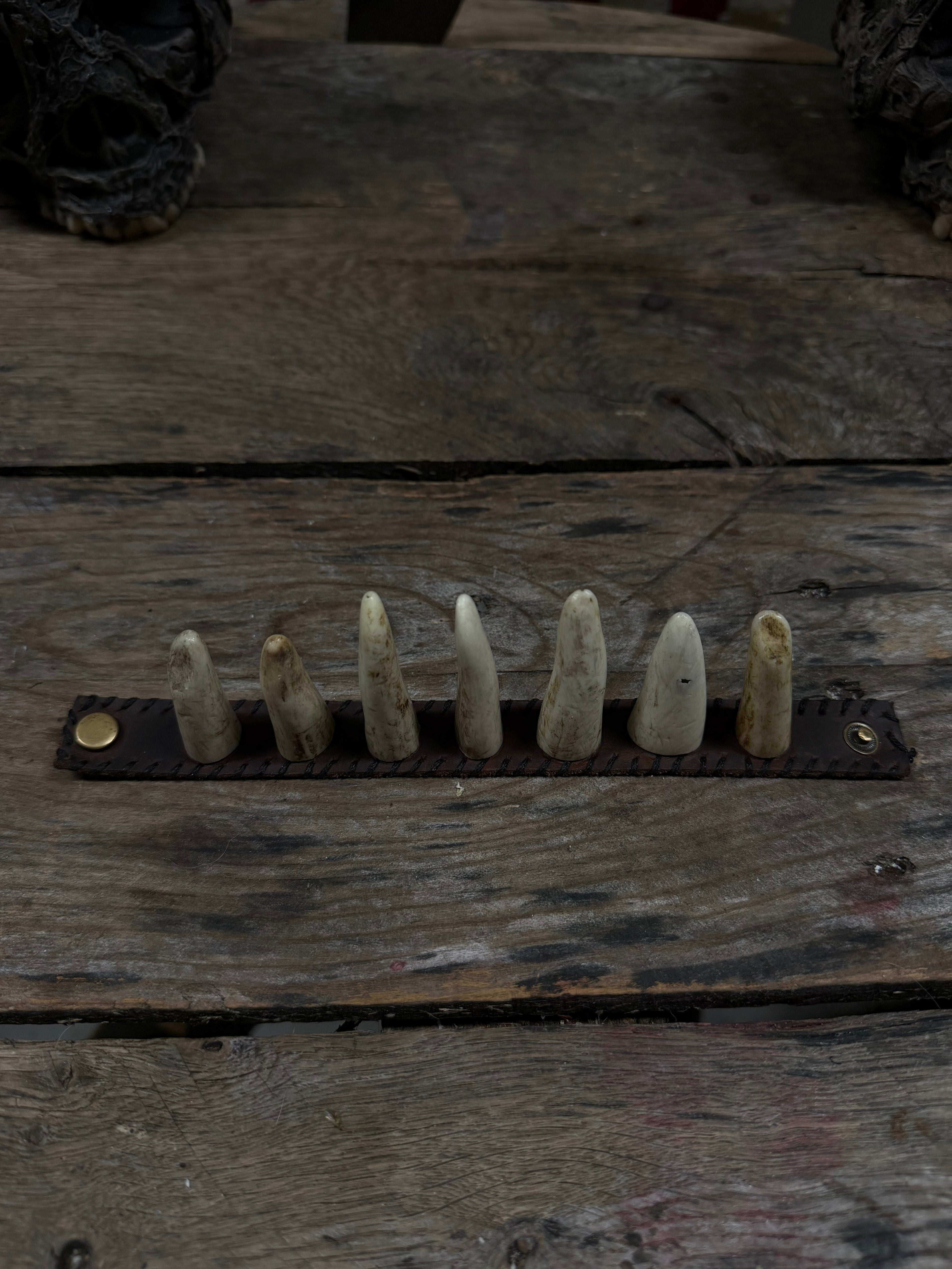 Deer Antler Studded Bracelet