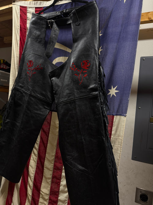 A-1 Genuine Leather Chaps XL