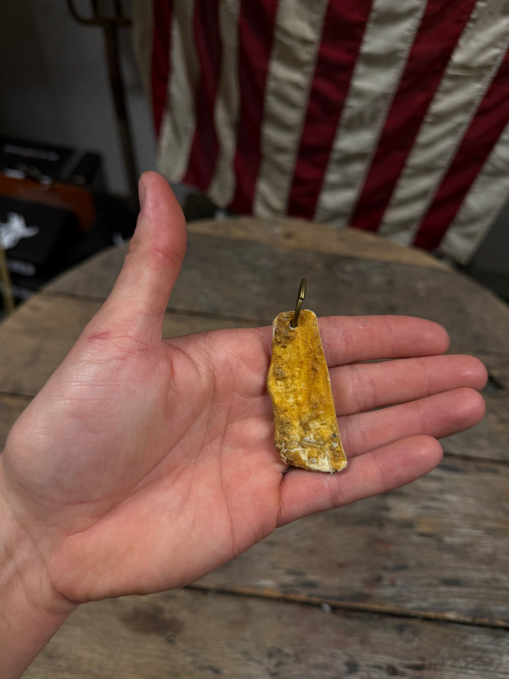Gator Skin Keychain