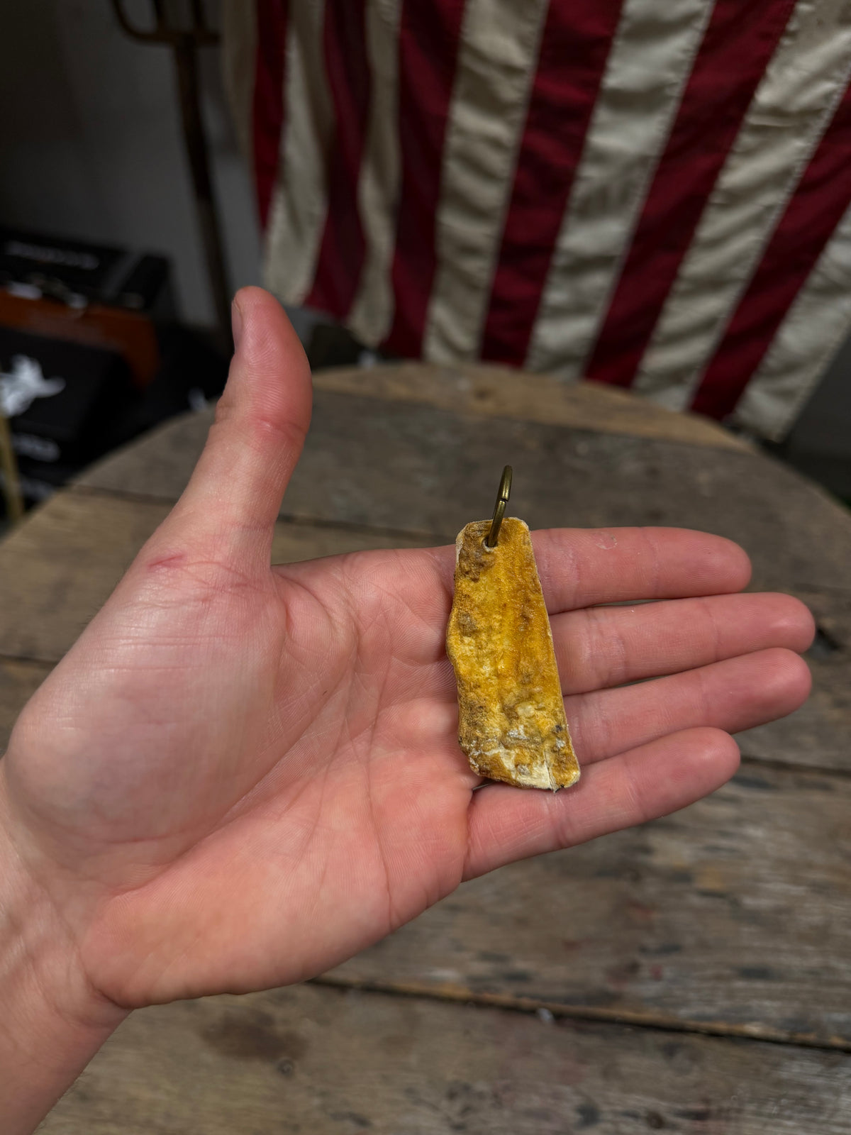 Gator Skin Keychain