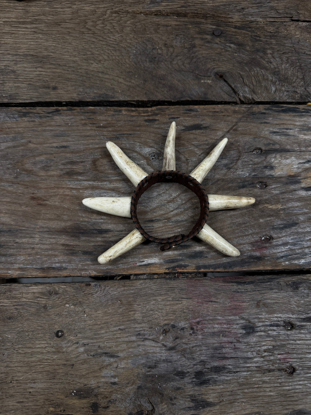 Deer Antler Studded Bracelet