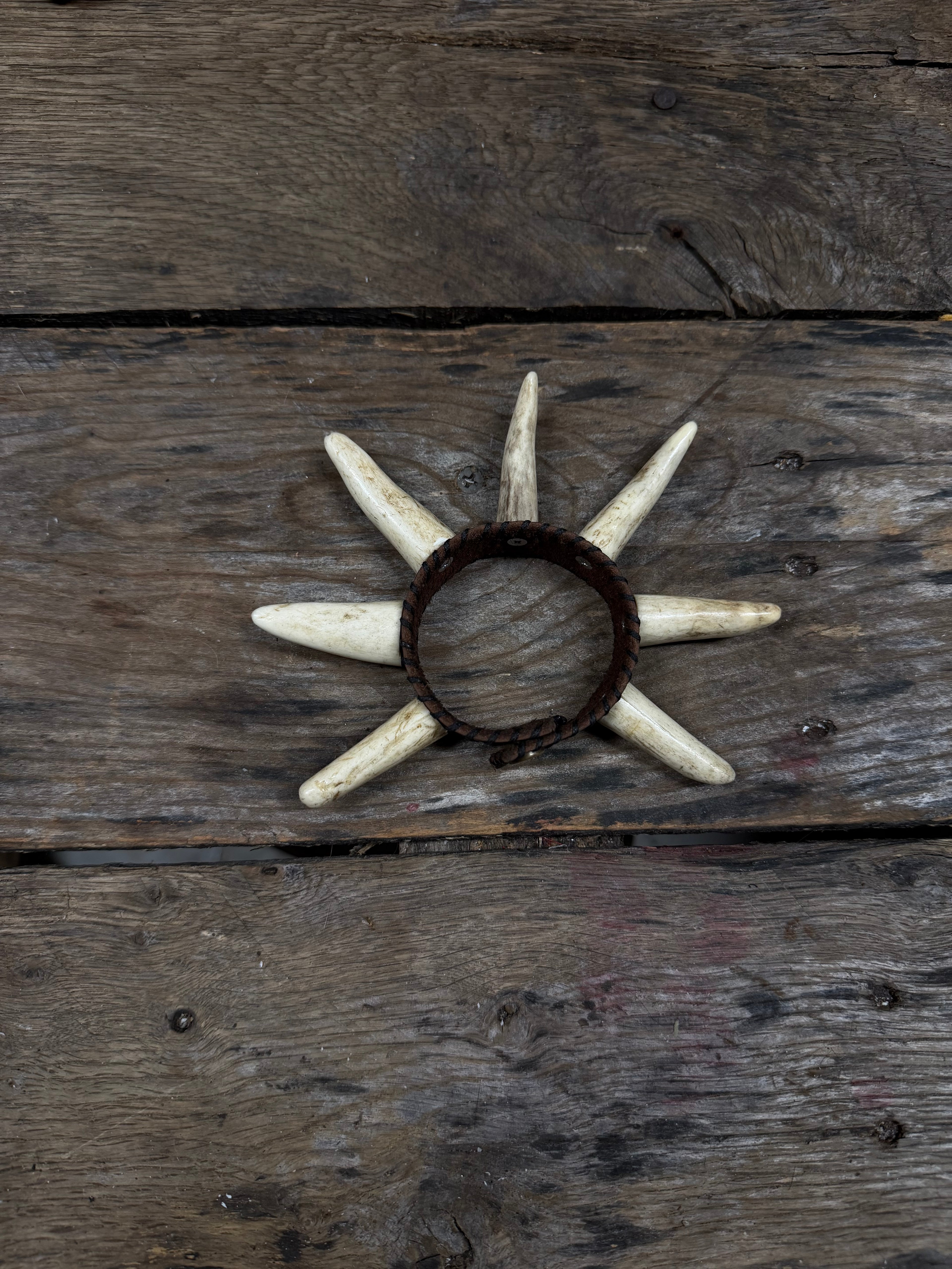Deer Antler Studded Bracelet