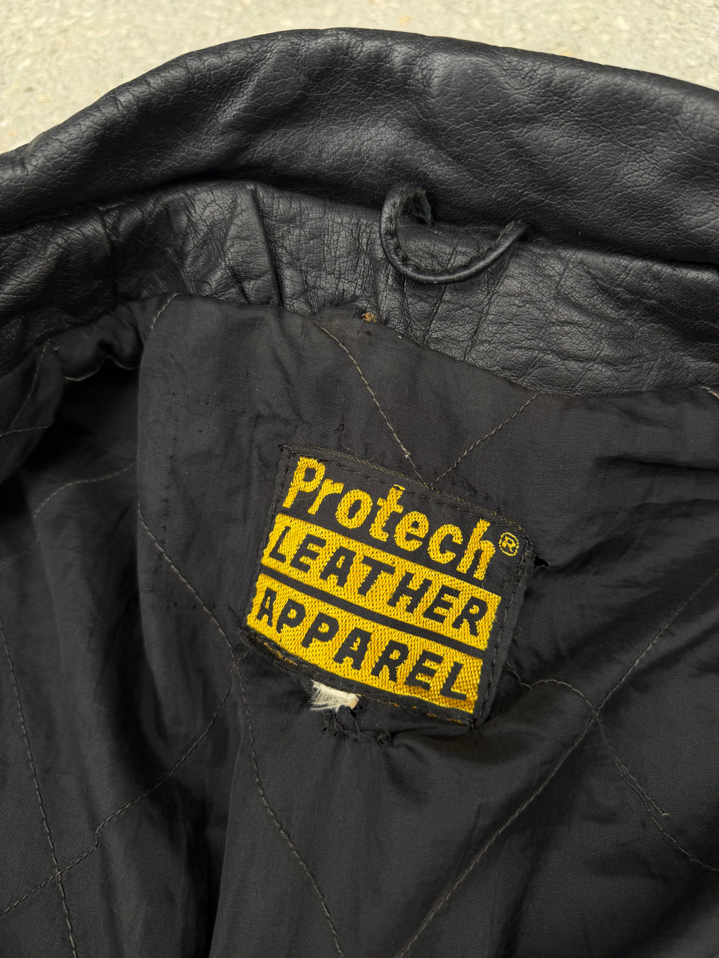 Vintage Protech Leather Jacket L-XL