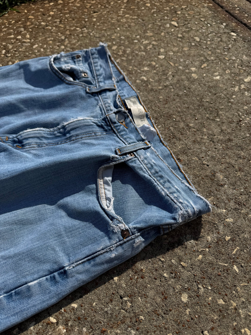 Patchwork Flared Levi’s 505s 1/1 34x28