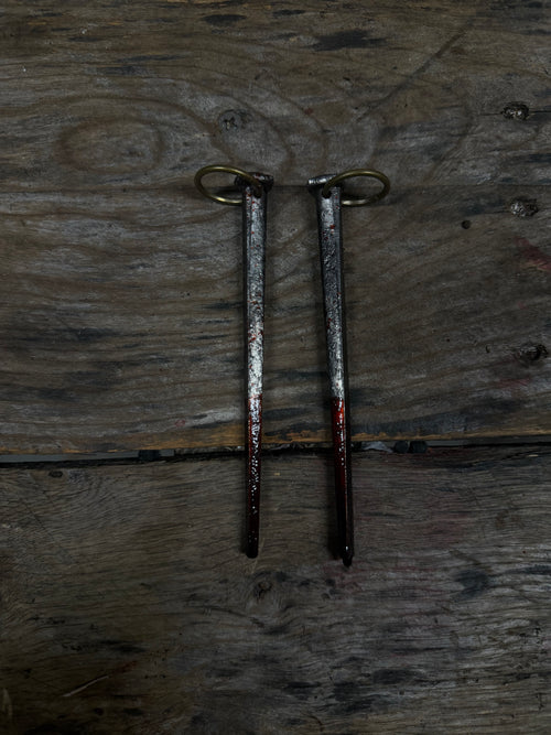 Bloody Coffin Nail Pendants