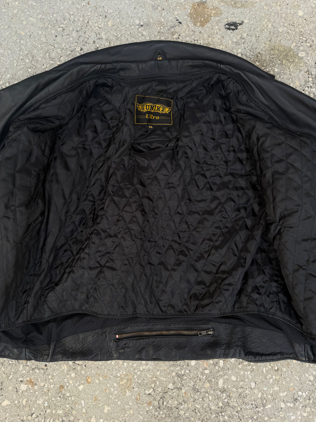 Vintage Unik Ultra Leather Jacket L-XL