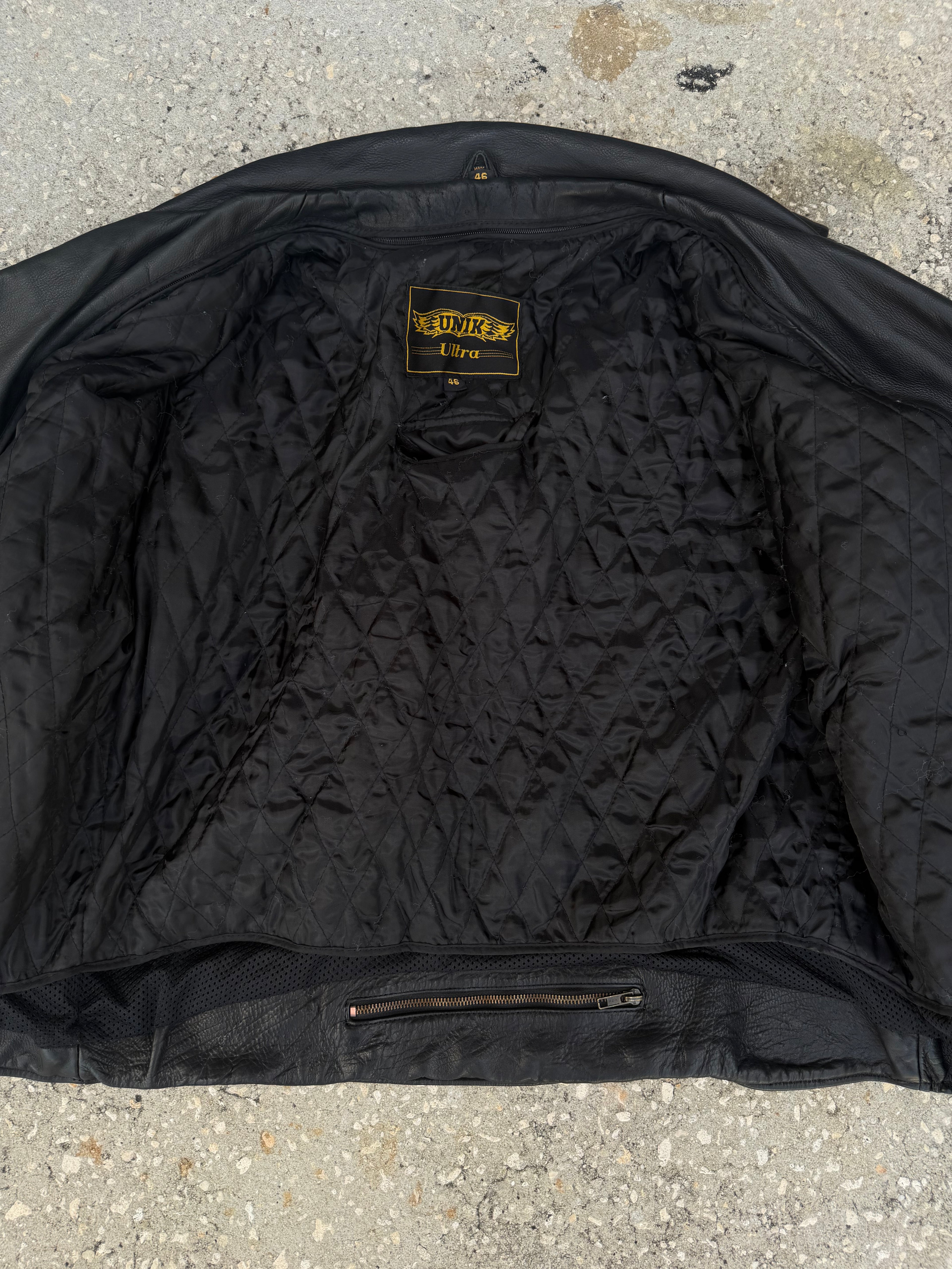 Vintage Unik Ultra Leather Jacket L-XL