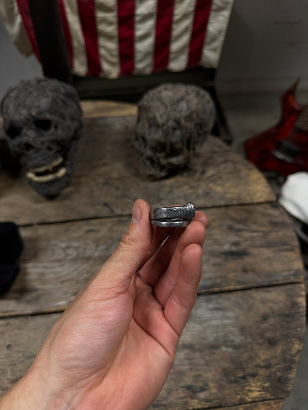 1800s Coffin Nail Rings