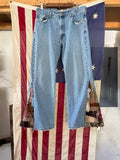 Patchwork Flared Levi’s 505s 1/1 34x28