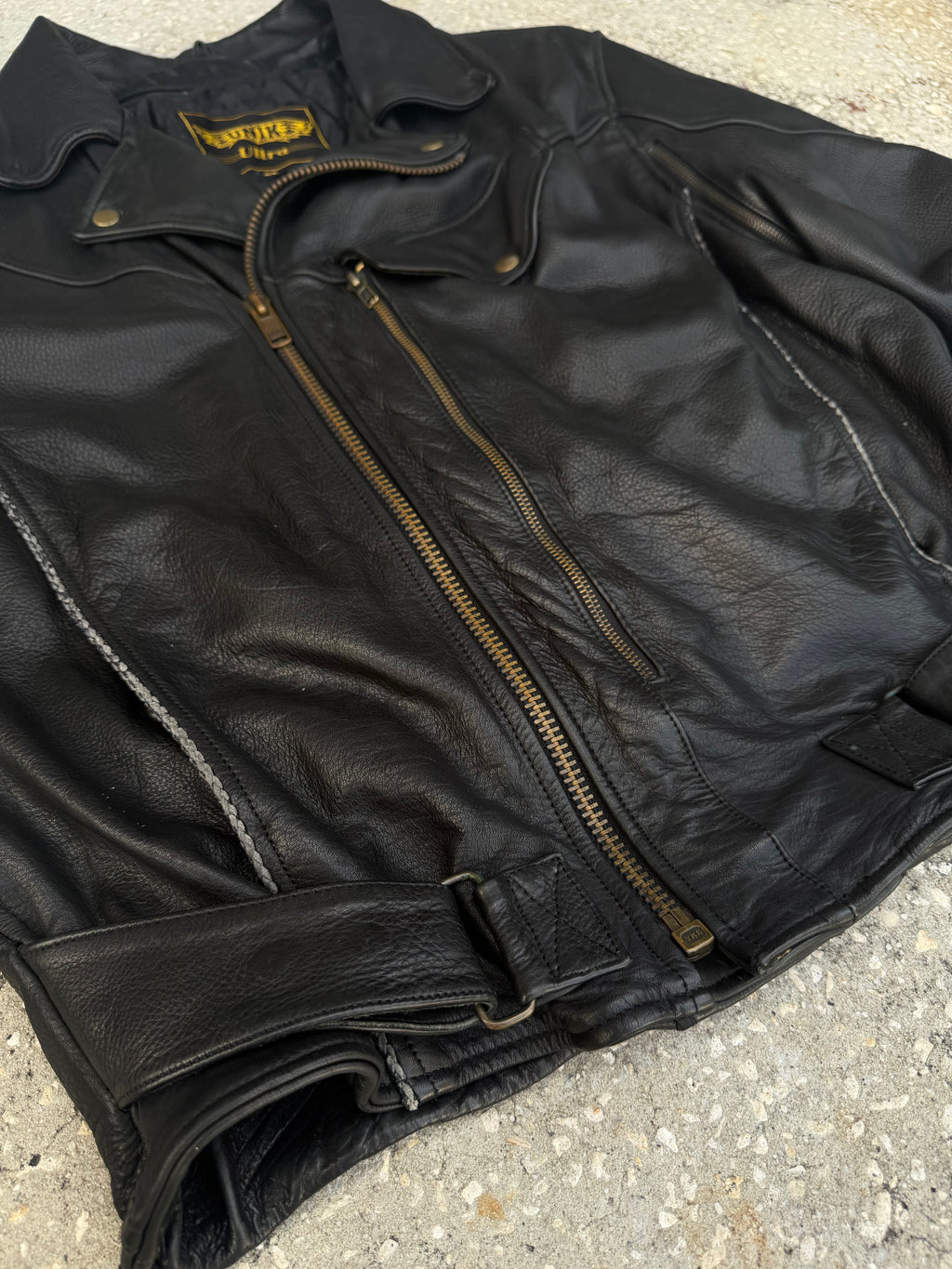 Vintage Unik Ultra Leather Jacket L-XL
