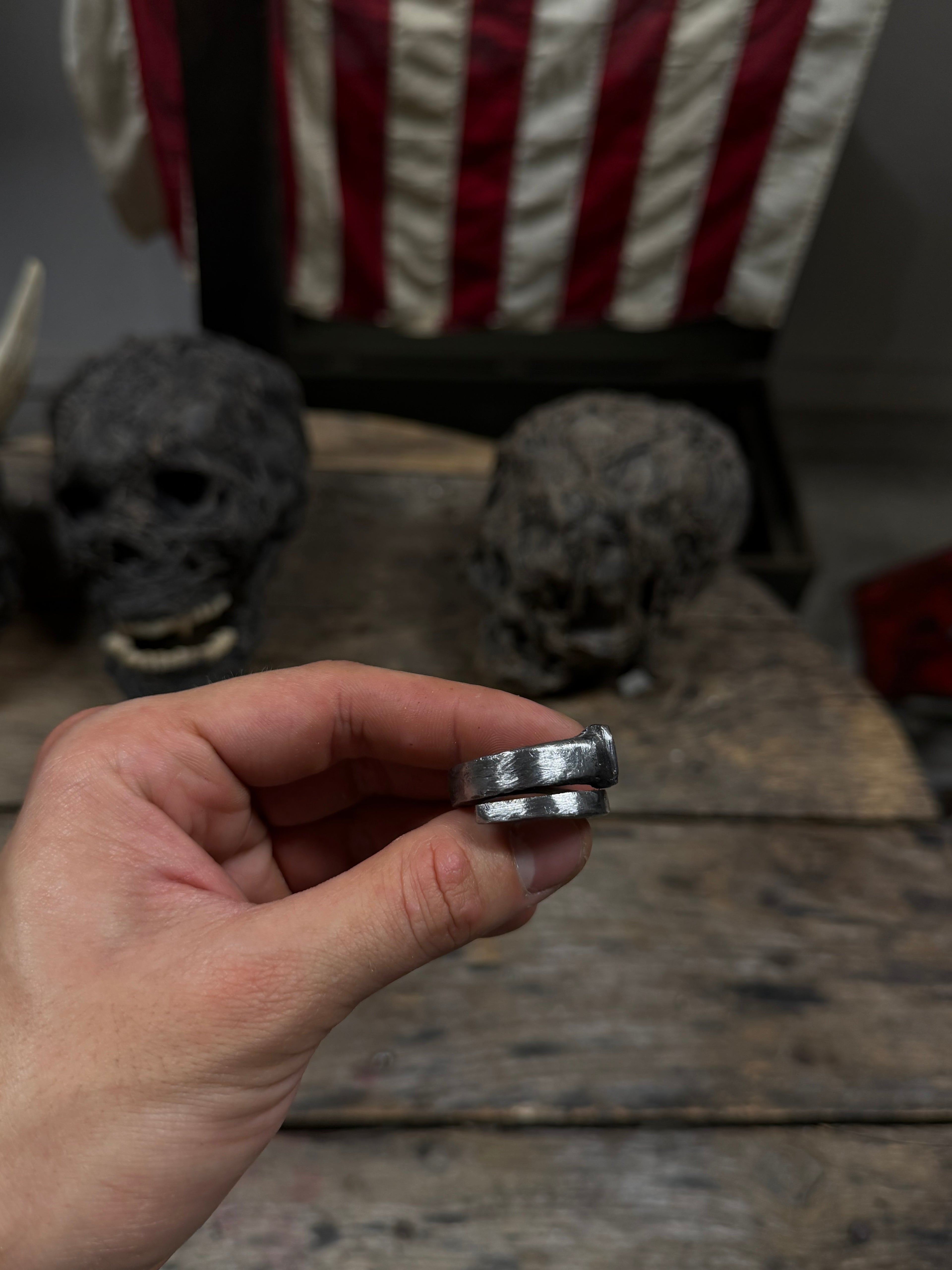 1800s Coffin Nail Rings