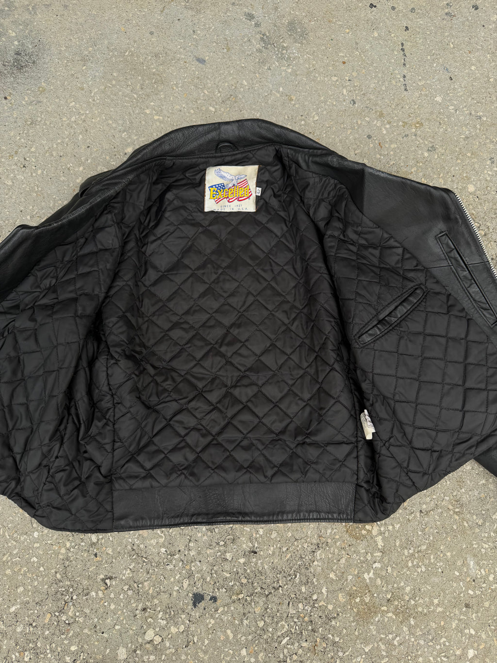 1980s Excelled Leather Jacket M
