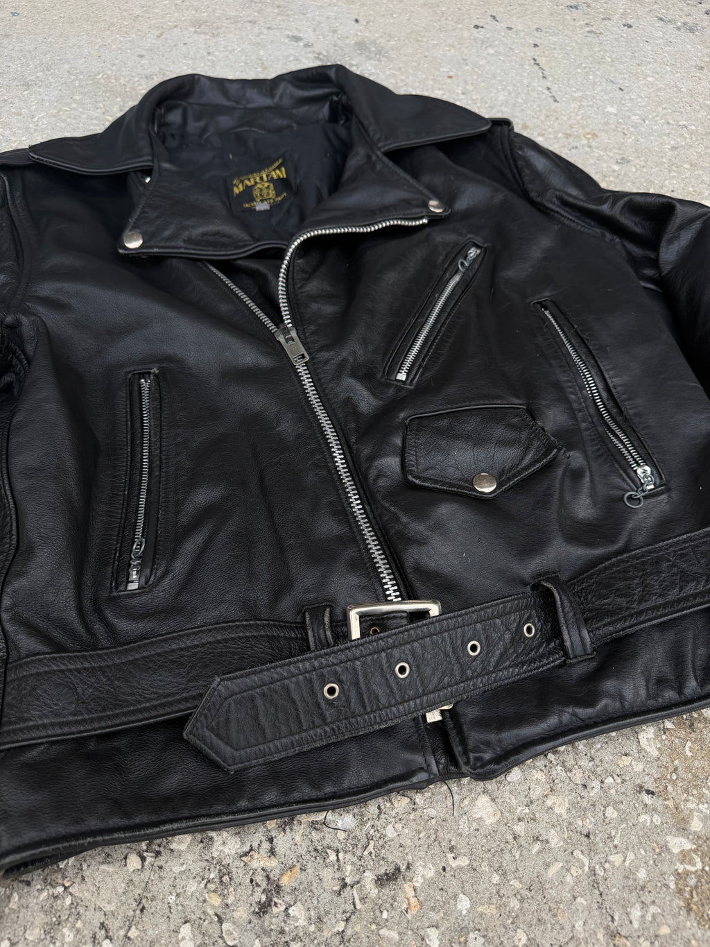 Vintage Martani Leather Jacket M