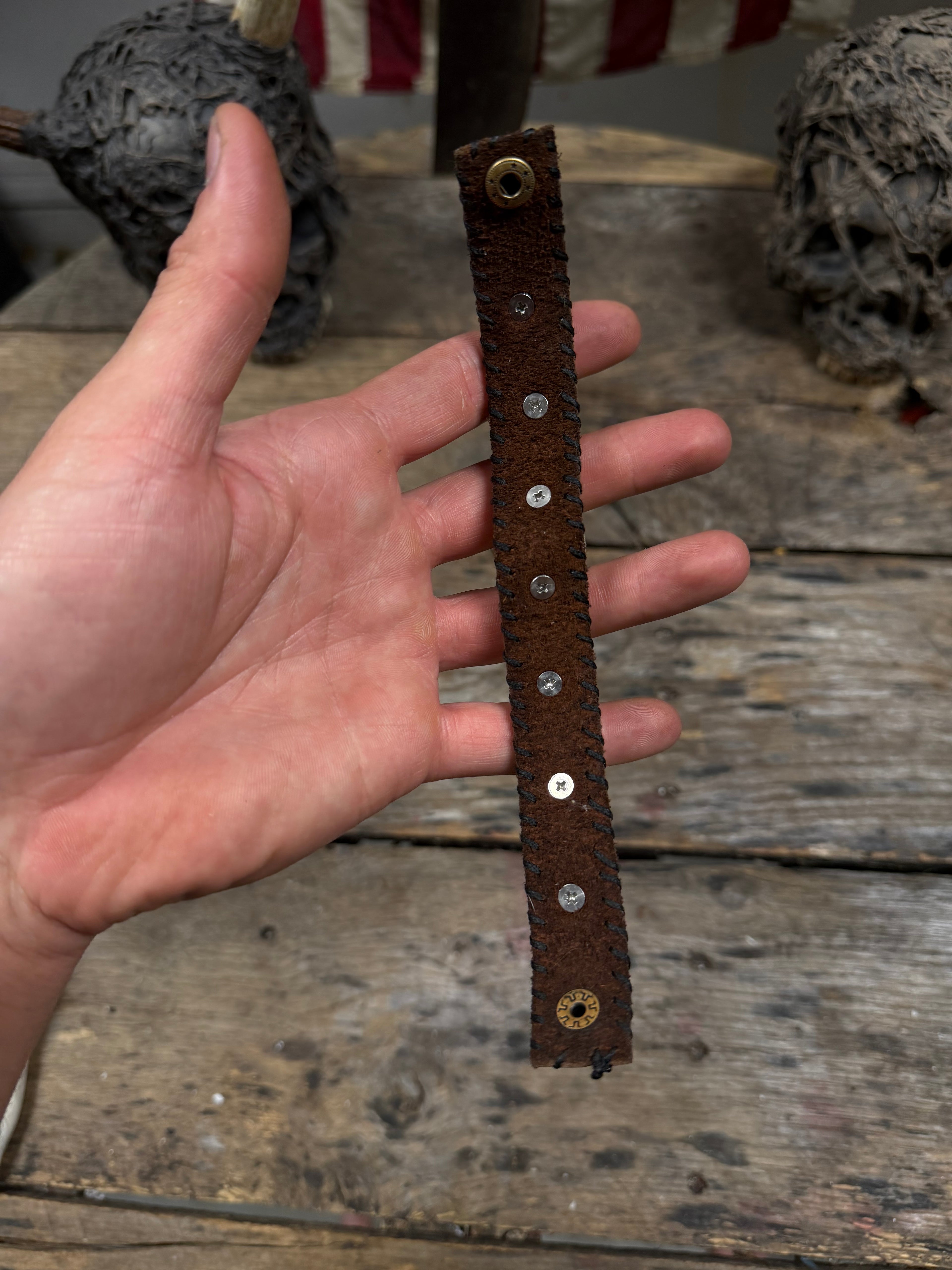 Deer Antler Studded Bracelet