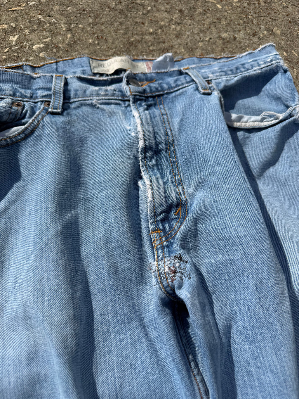 Patchwork Flared Levi’s 505s 1/1 34x28