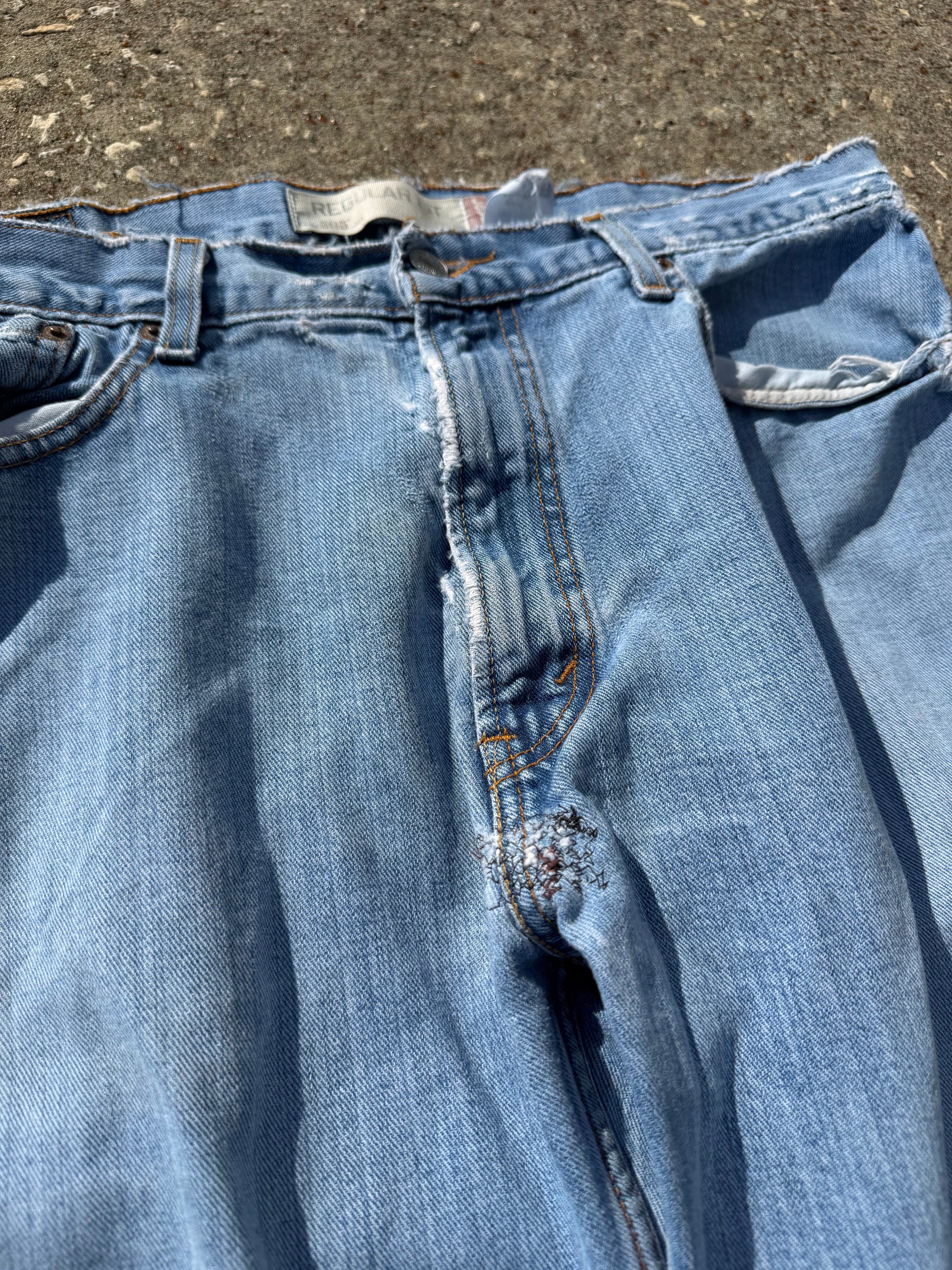 Patchwork Flared Levi’s 505s 1/1 34x28