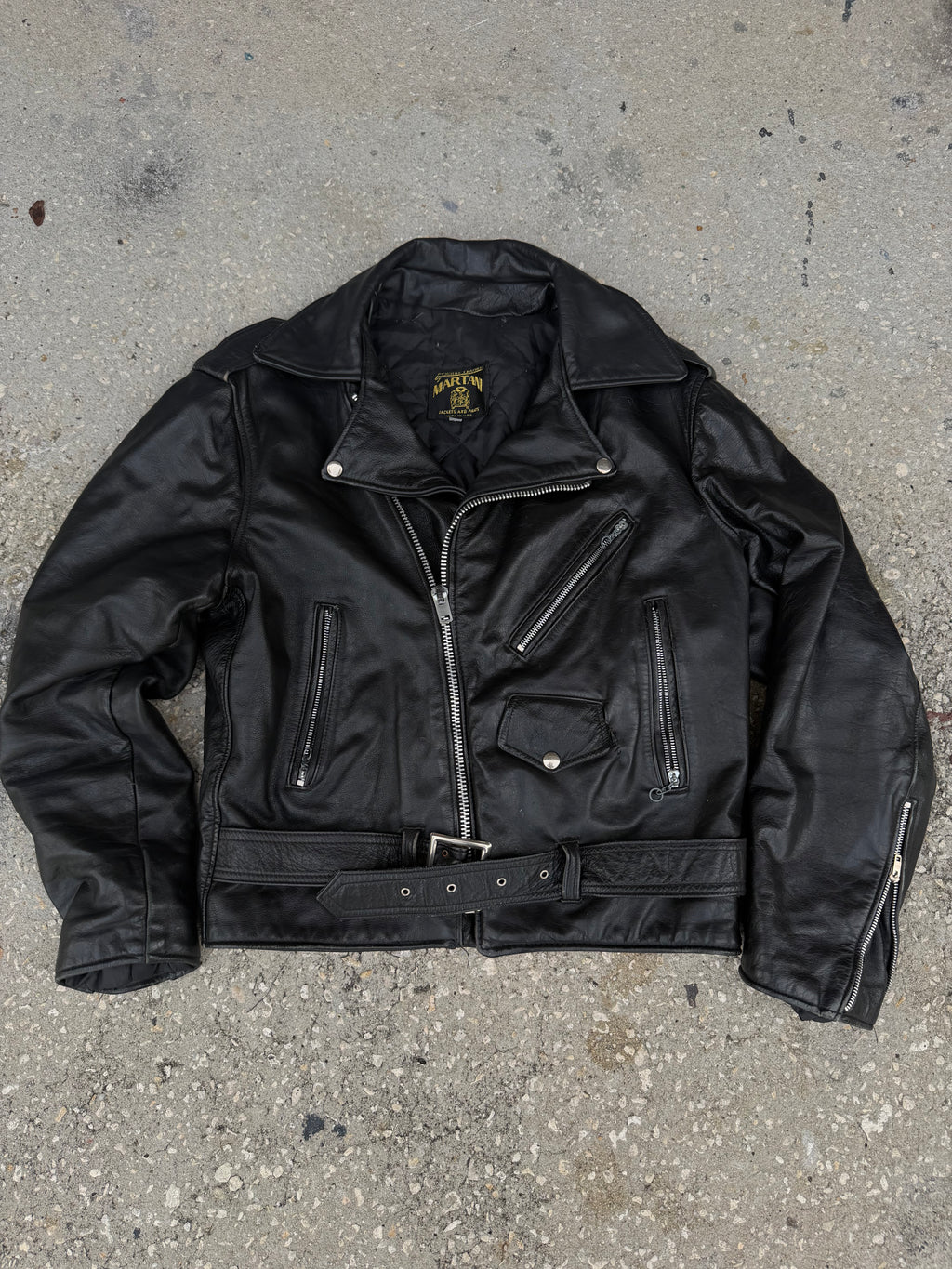 Vintage Martani Leather Jacket M
