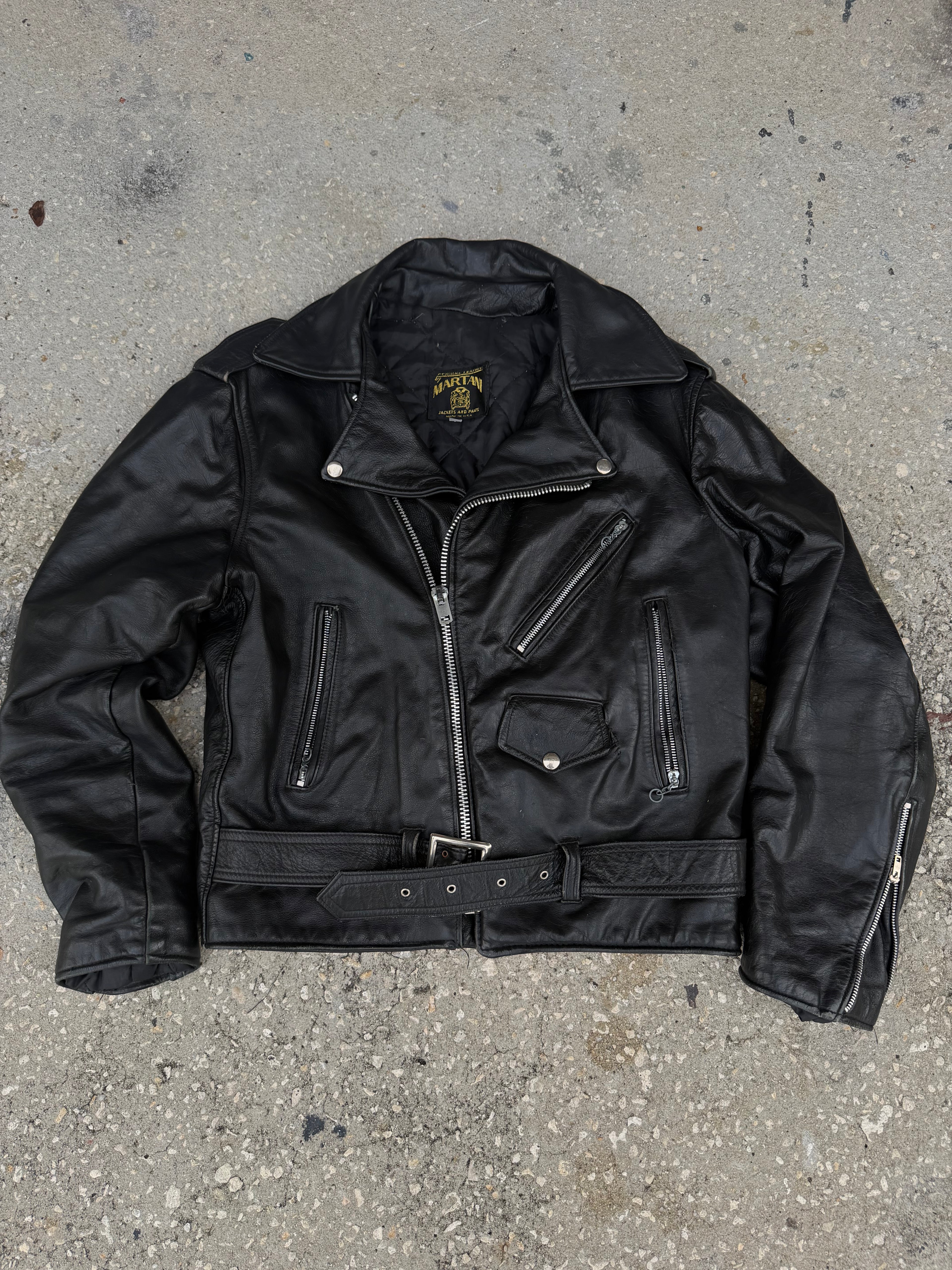 Vintage Martani Leather Jacket M