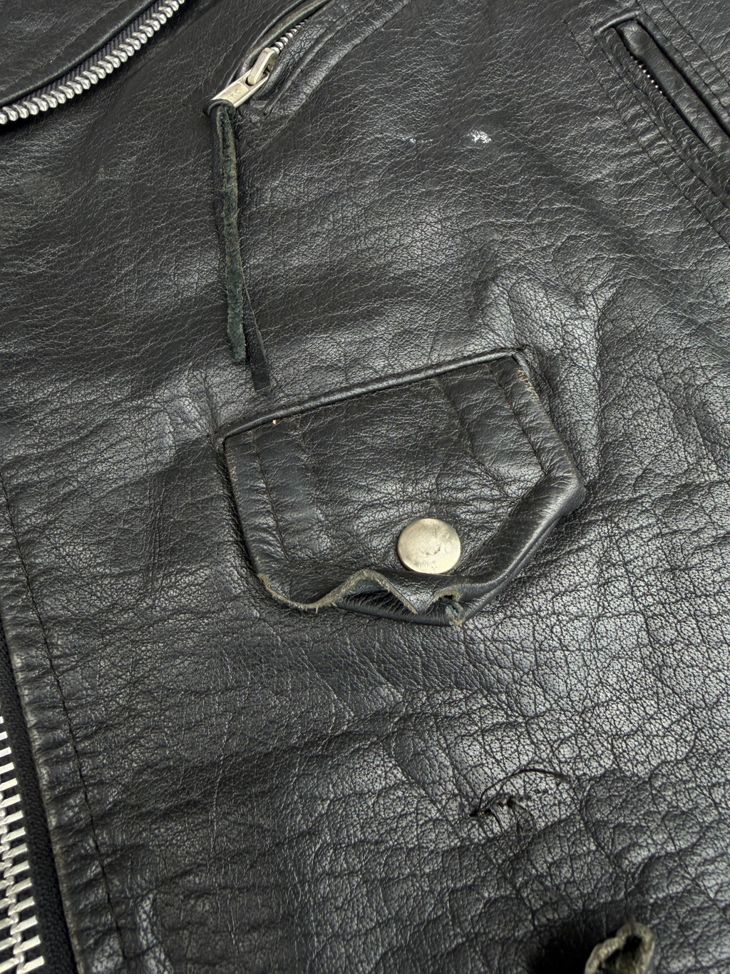 Vintage Protech Leather Jacket L-XL