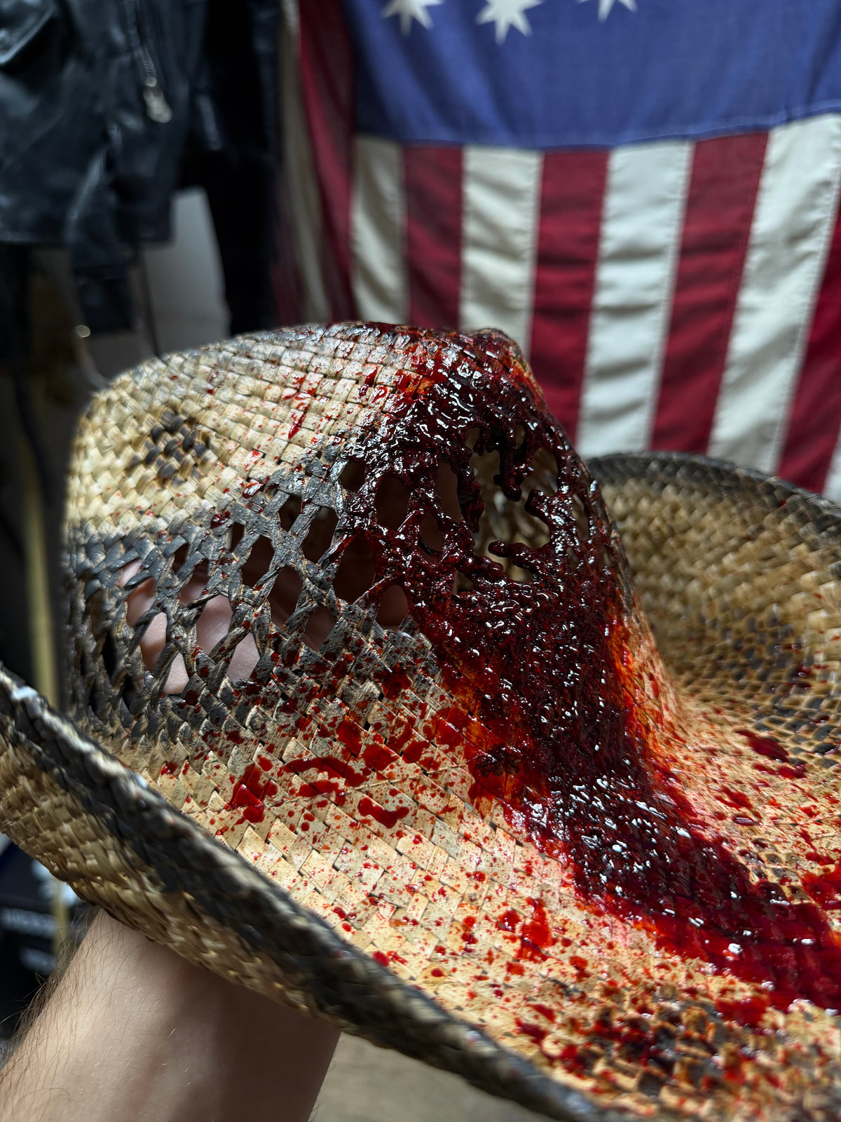 Gunshot Wound Cowboy Hat