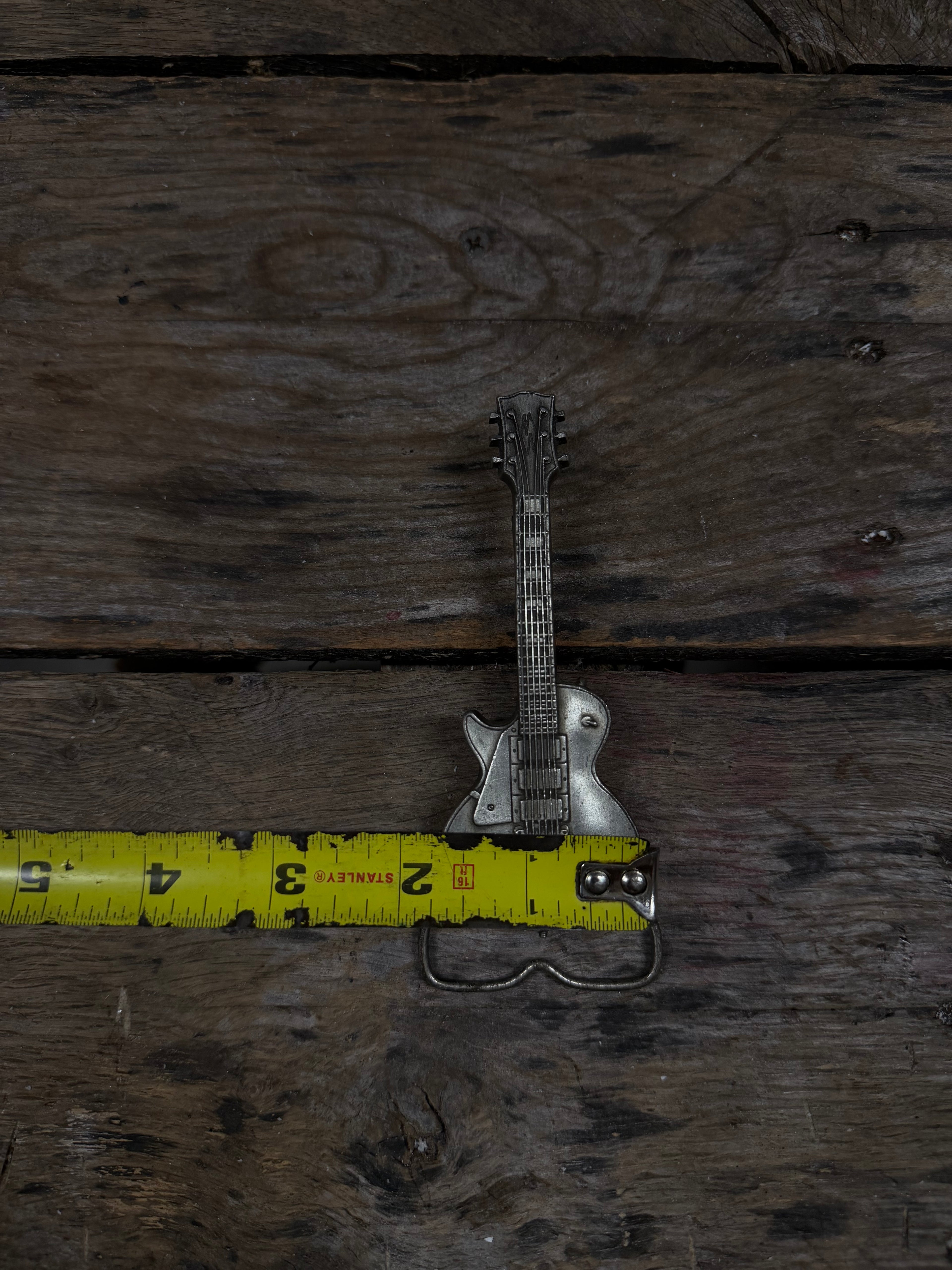 1981 Guitar Belt Buckle