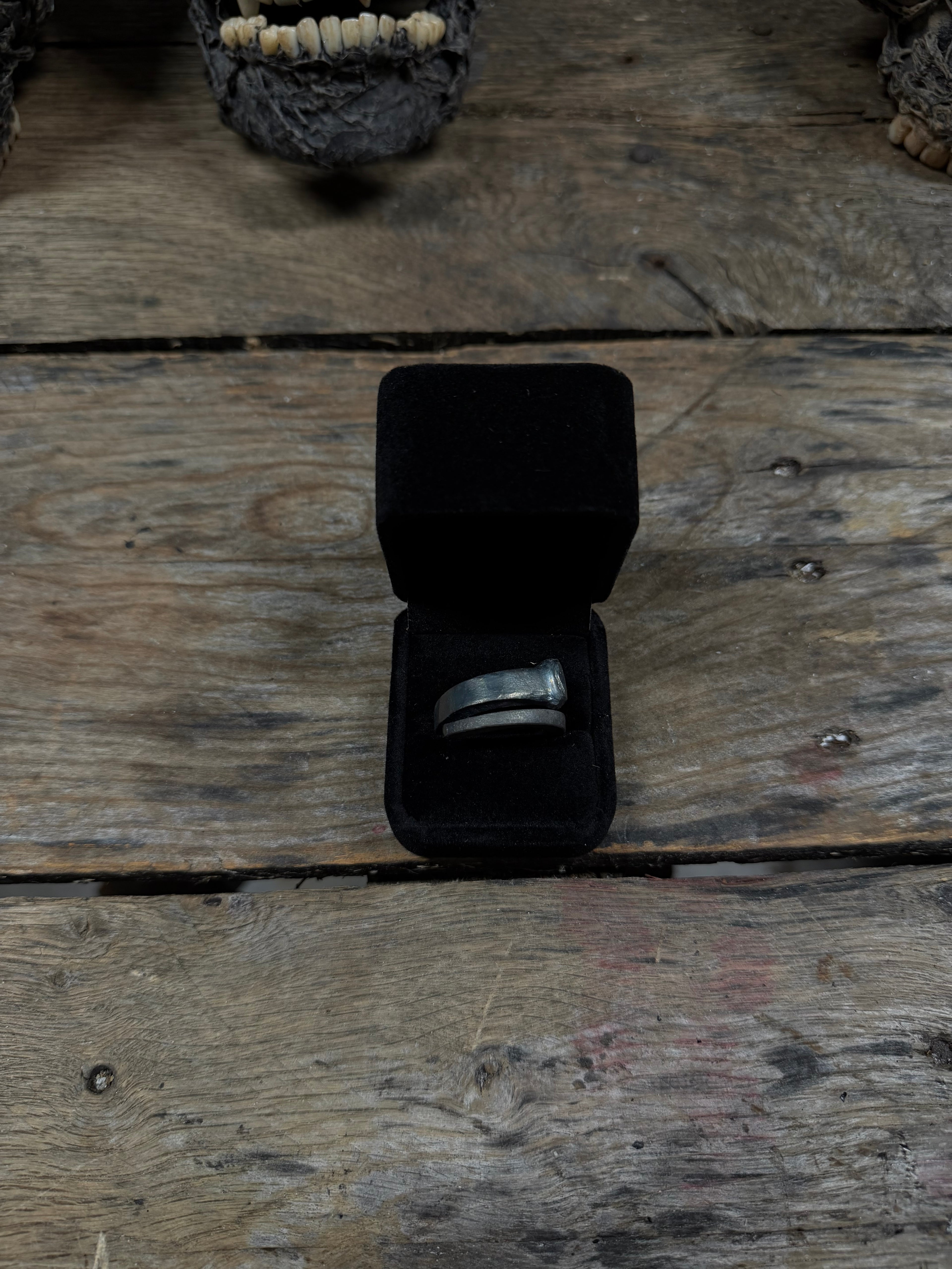 1800s Coffin Nail Rings